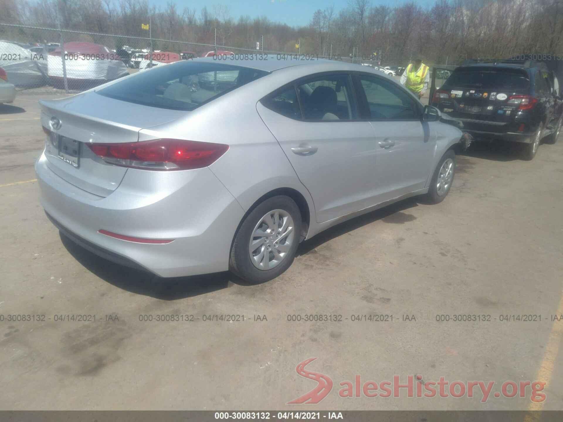 KMHD74LF4JU510300 2018 HYUNDAI ELANTRA