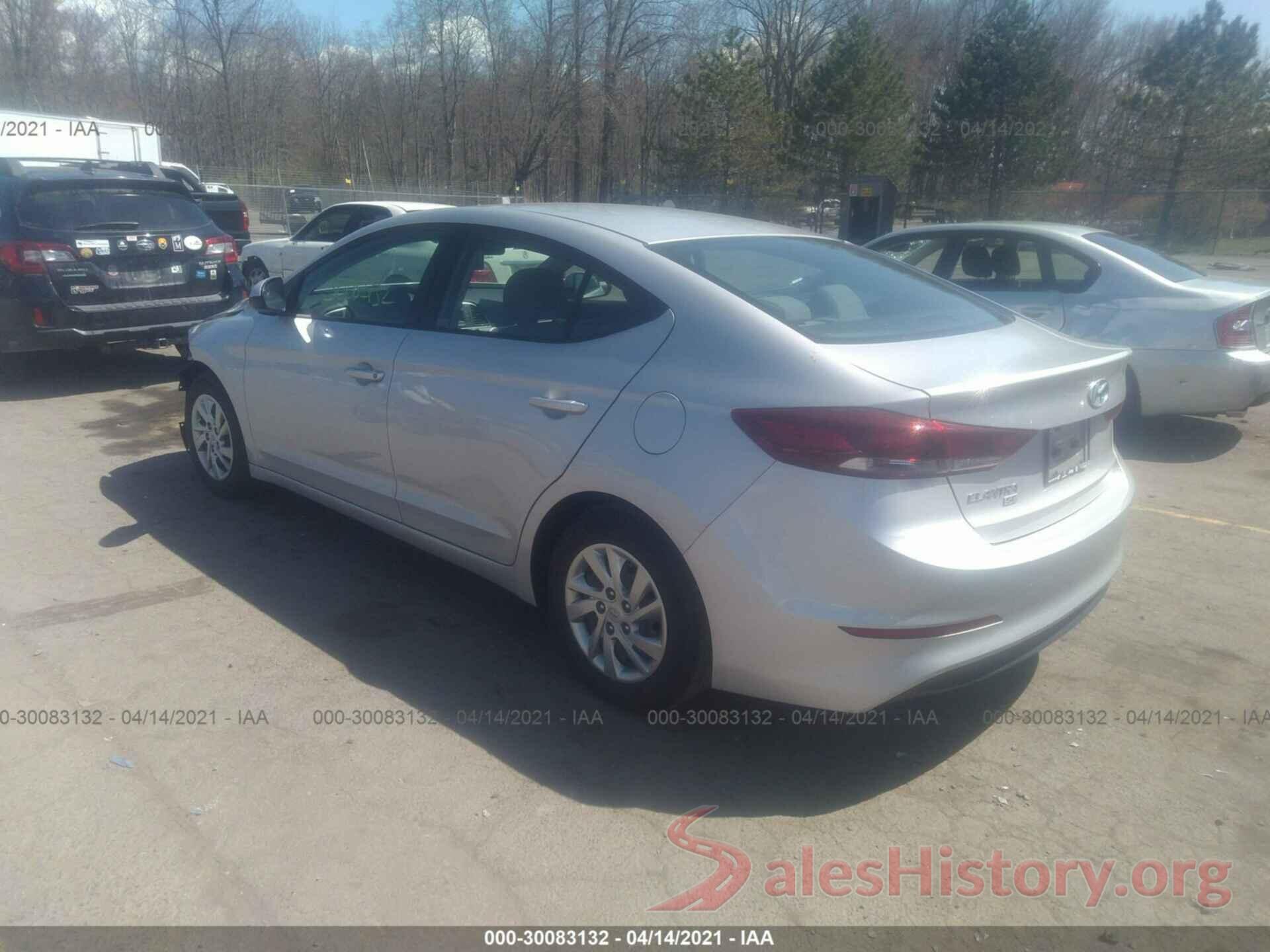 KMHD74LF4JU510300 2018 HYUNDAI ELANTRA