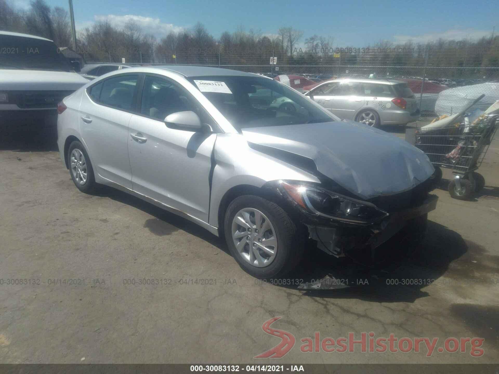 KMHD74LF4JU510300 2018 HYUNDAI ELANTRA