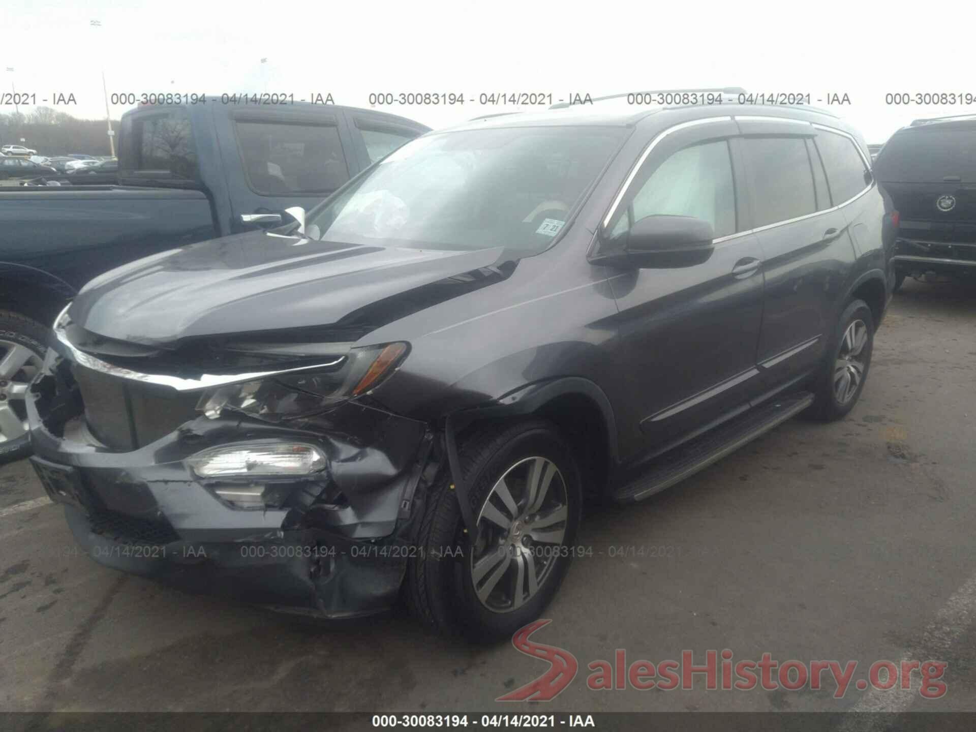 5FNYF6H53GB098165 2016 HONDA PILOT