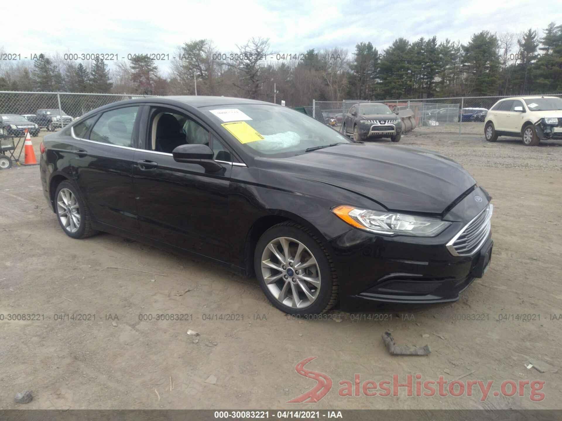 3FA6P0HD2HR128917 2017 FORD FUSION