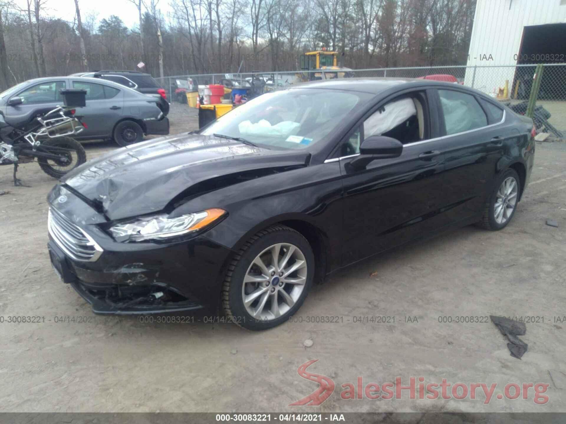 3FA6P0HD2HR128917 2017 FORD FUSION