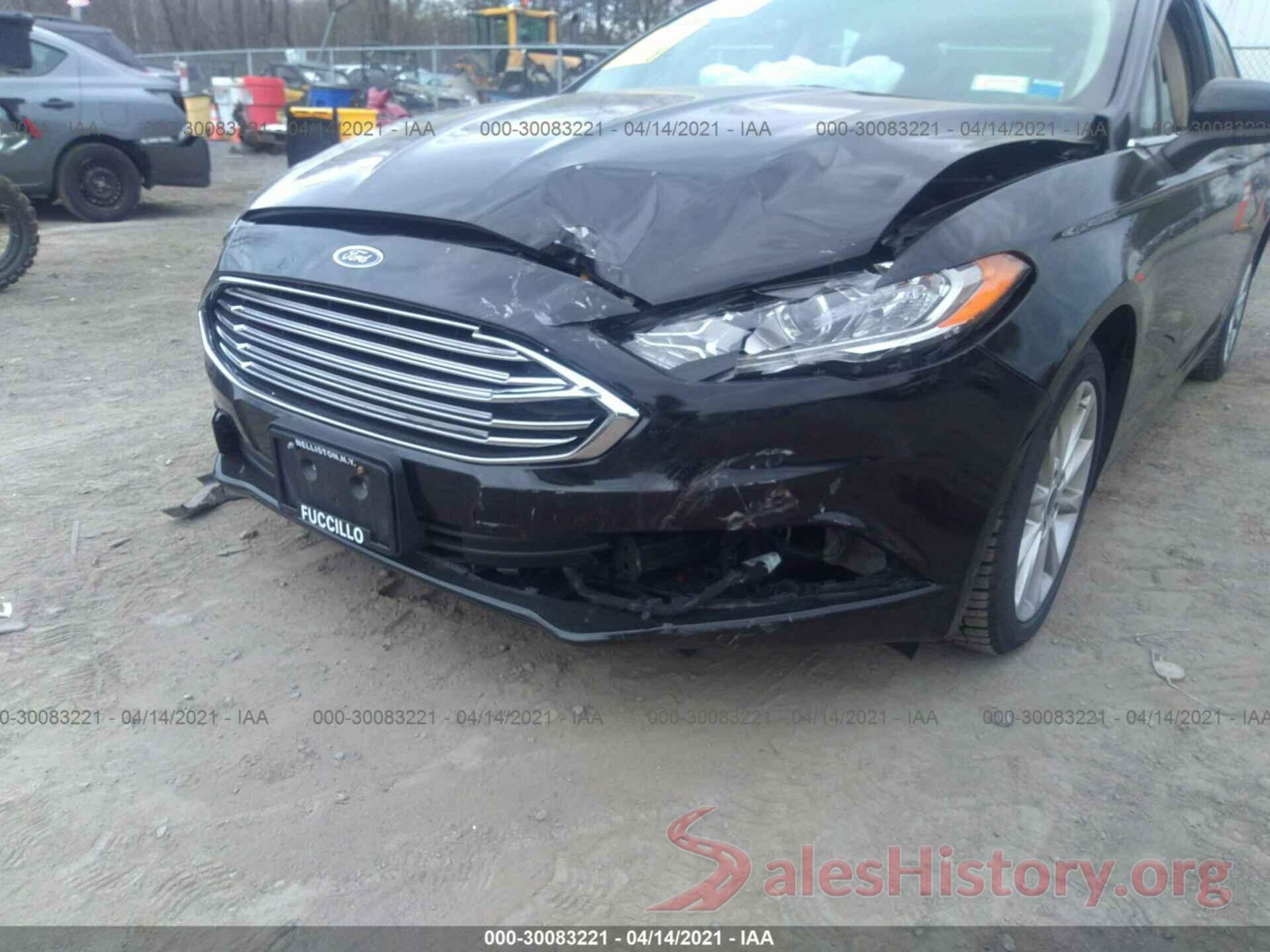 3FA6P0HD2HR128917 2017 FORD FUSION