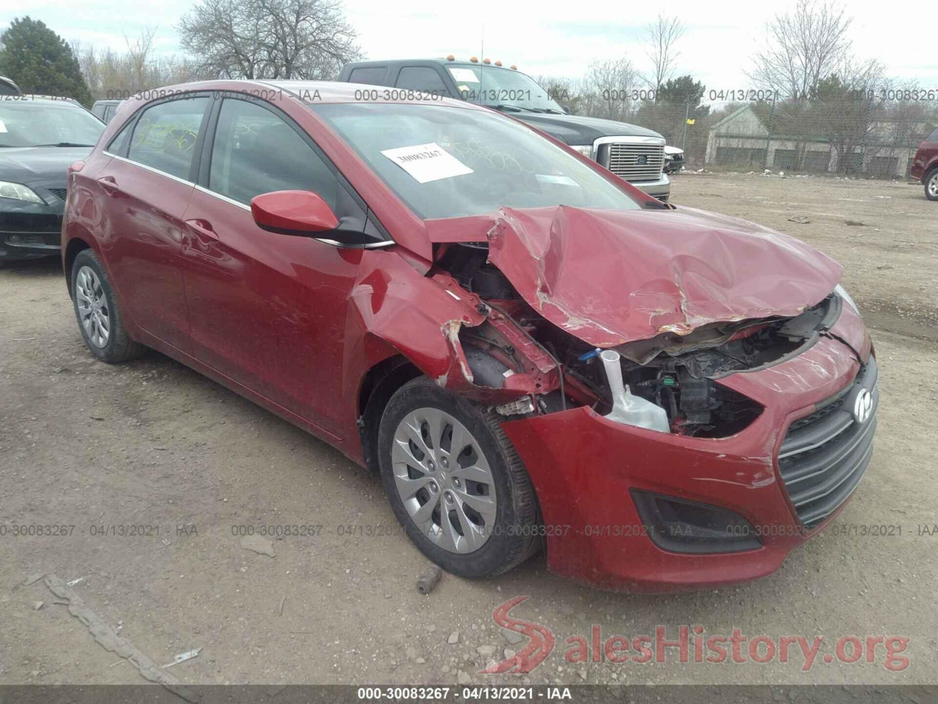 KMHD35LH9HU372833 2017 HYUNDAI ELANTRA GT