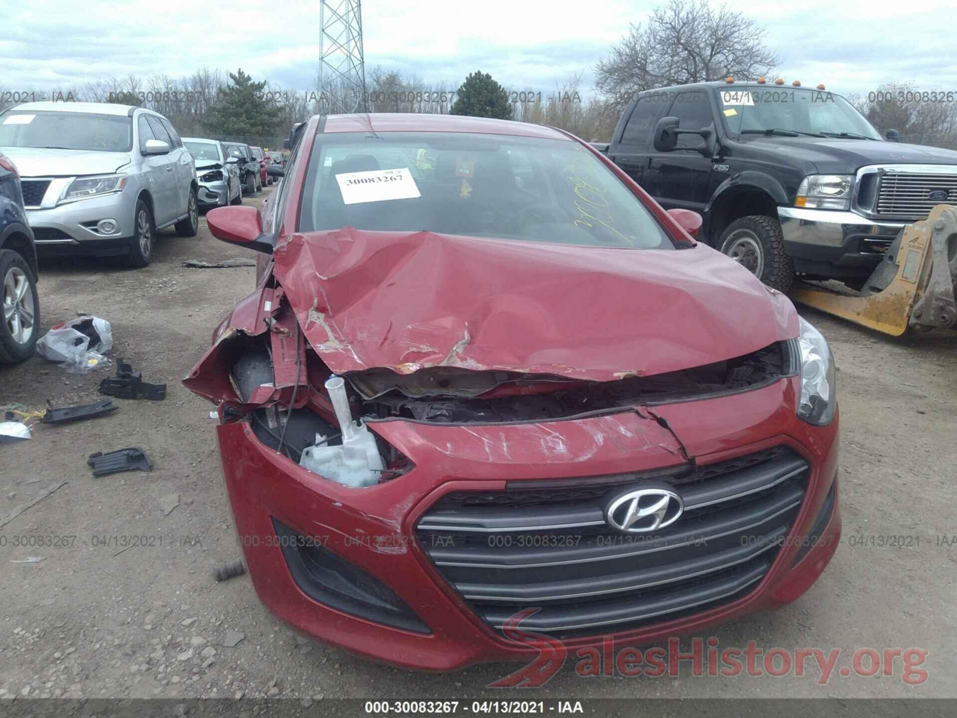 KMHD35LH9HU372833 2017 HYUNDAI ELANTRA GT