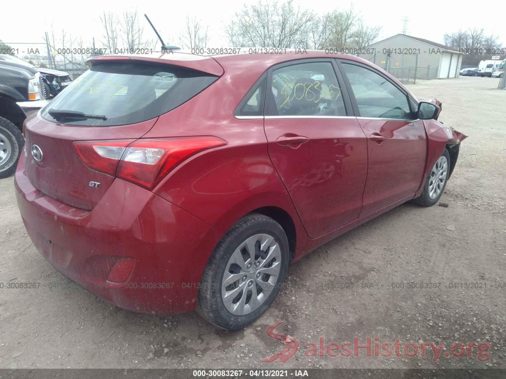 KMHD35LH9HU372833 2017 HYUNDAI ELANTRA GT