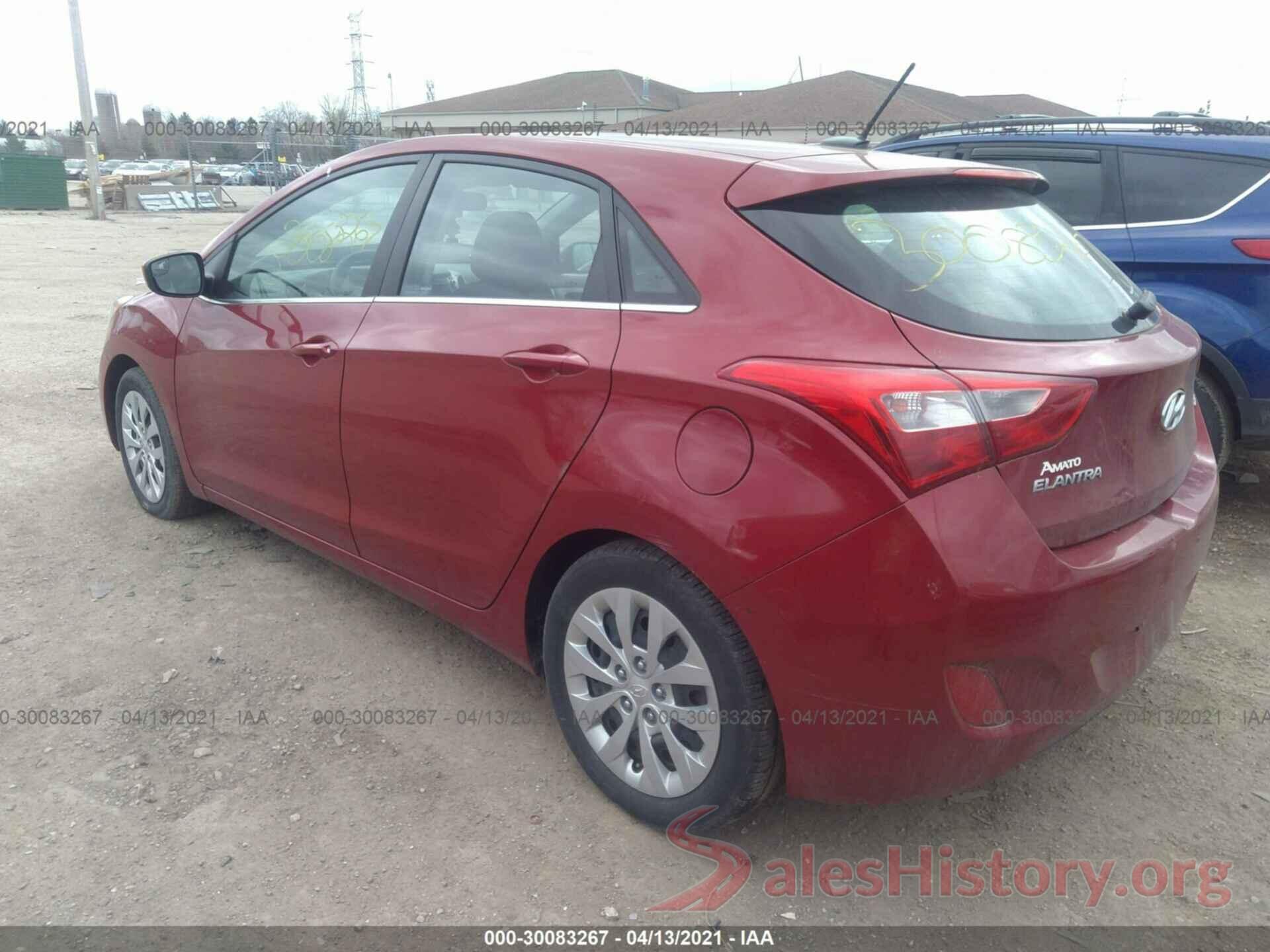 KMHD35LH9HU372833 2017 HYUNDAI ELANTRA GT