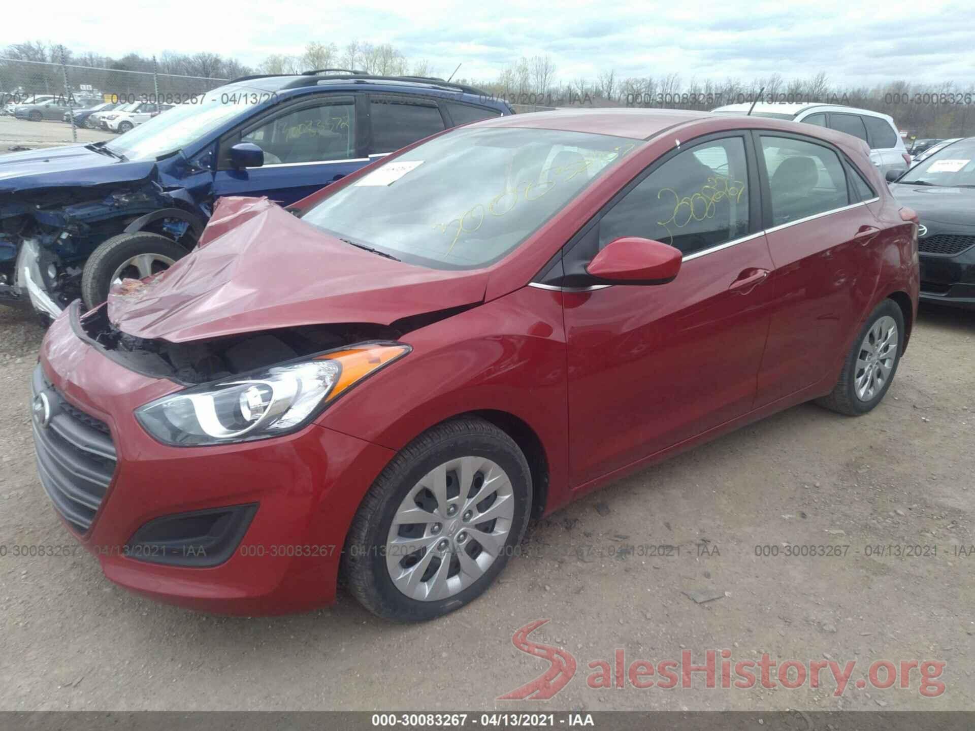 KMHD35LH9HU372833 2017 HYUNDAI ELANTRA GT