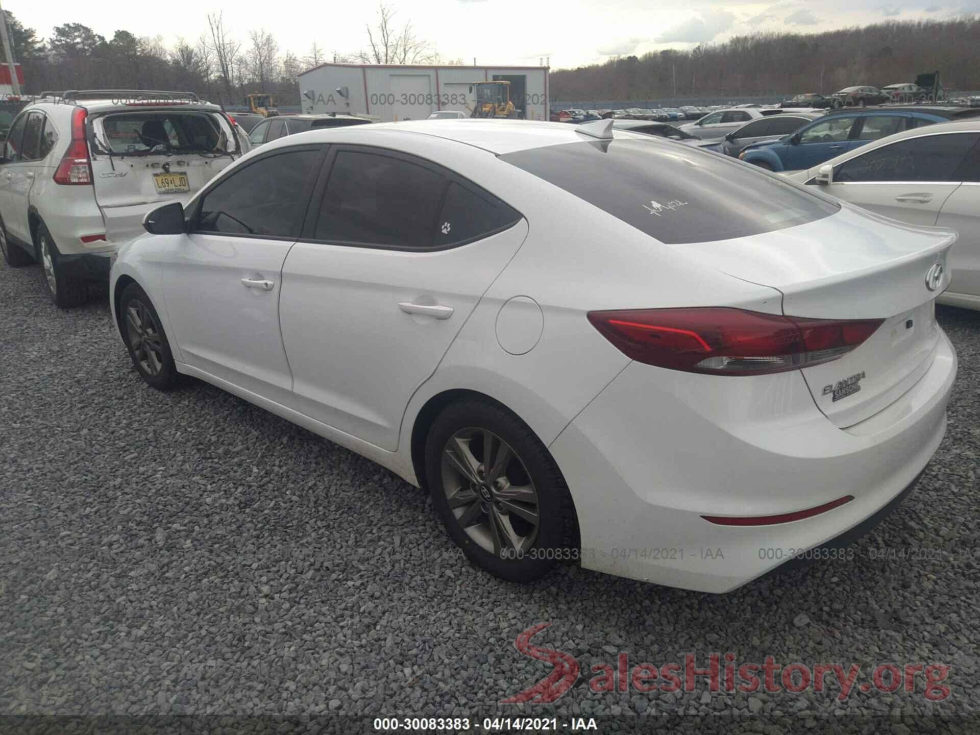 5NPD84LF3HH003099 2017 HYUNDAI ELANTRA