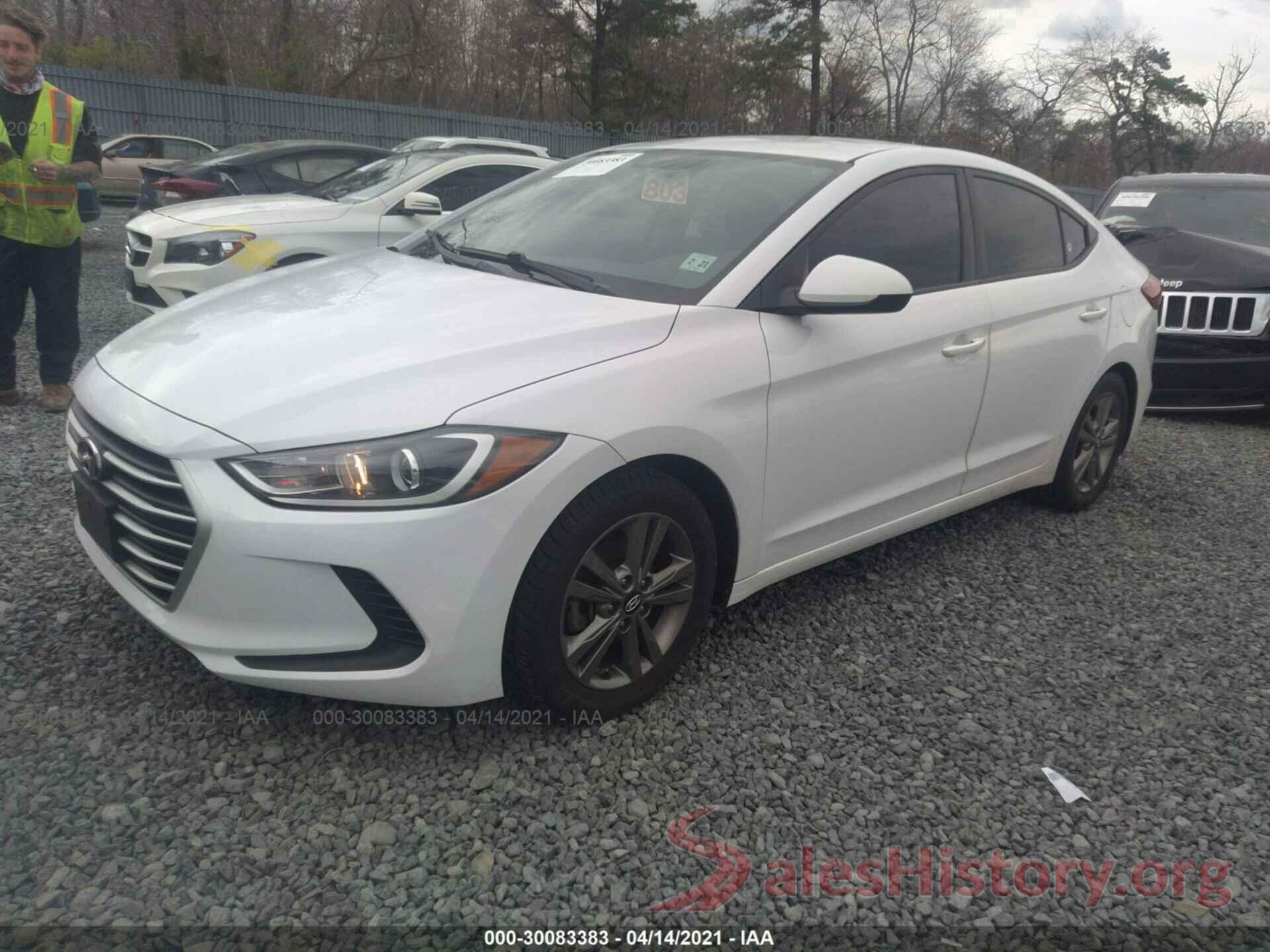 5NPD84LF3HH003099 2017 HYUNDAI ELANTRA