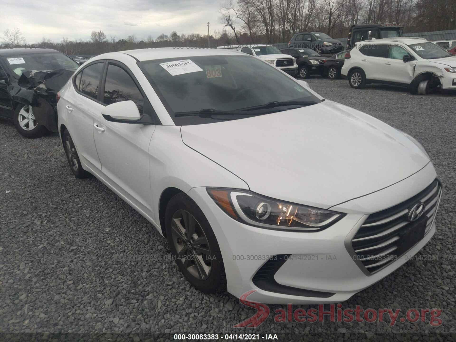 5NPD84LF3HH003099 2017 HYUNDAI ELANTRA