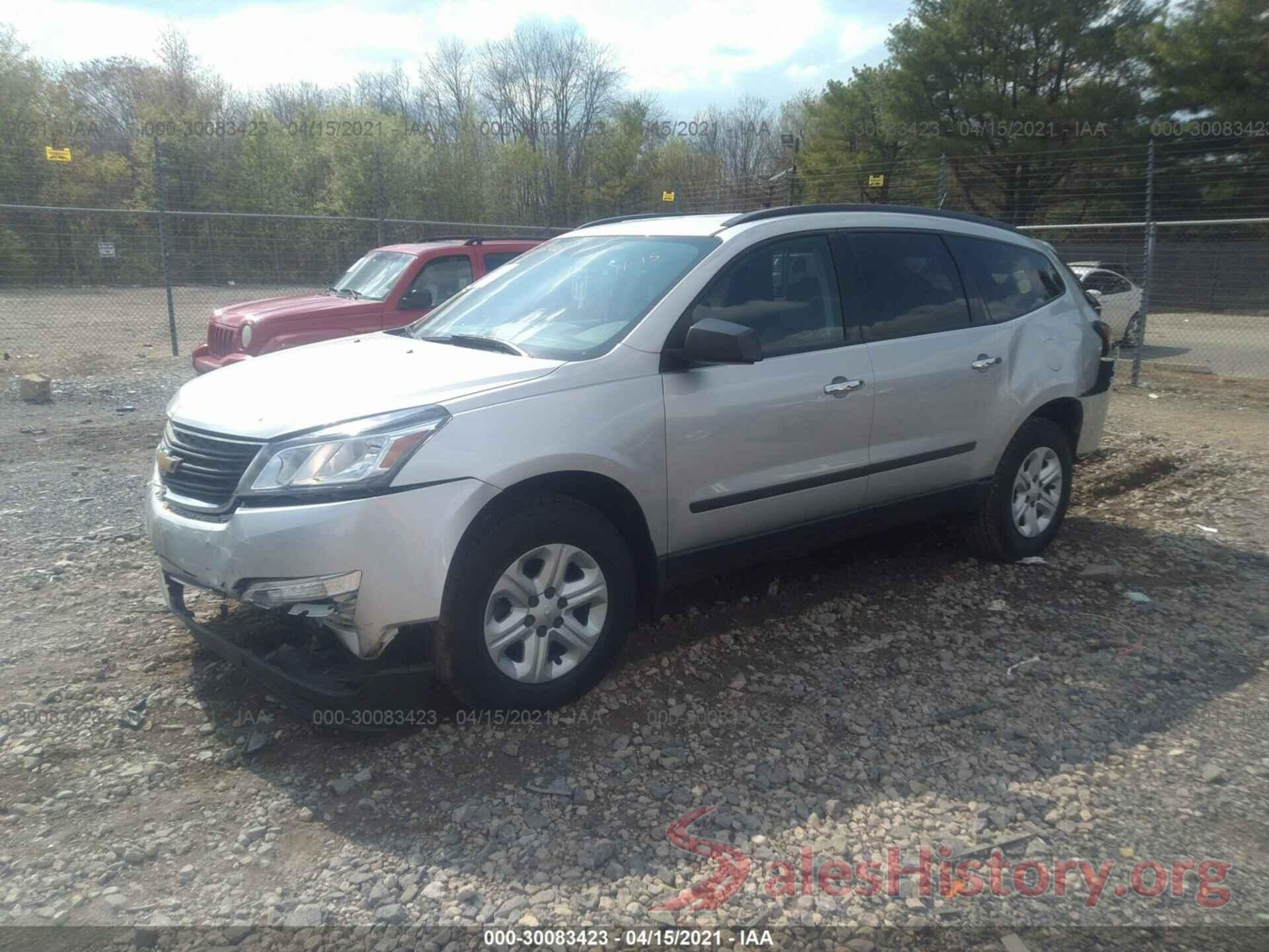 1GNKRFKD2GJ336603 2016 CHEVROLET TRAVERSE