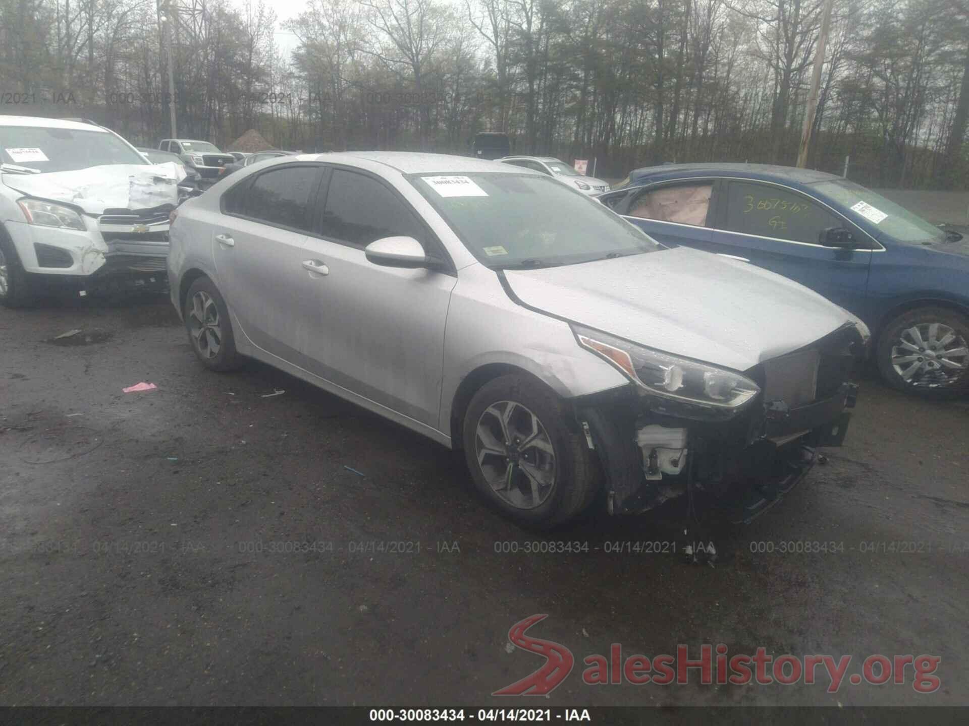 3KPF24ADXKE005911 2019 KIA FORTE