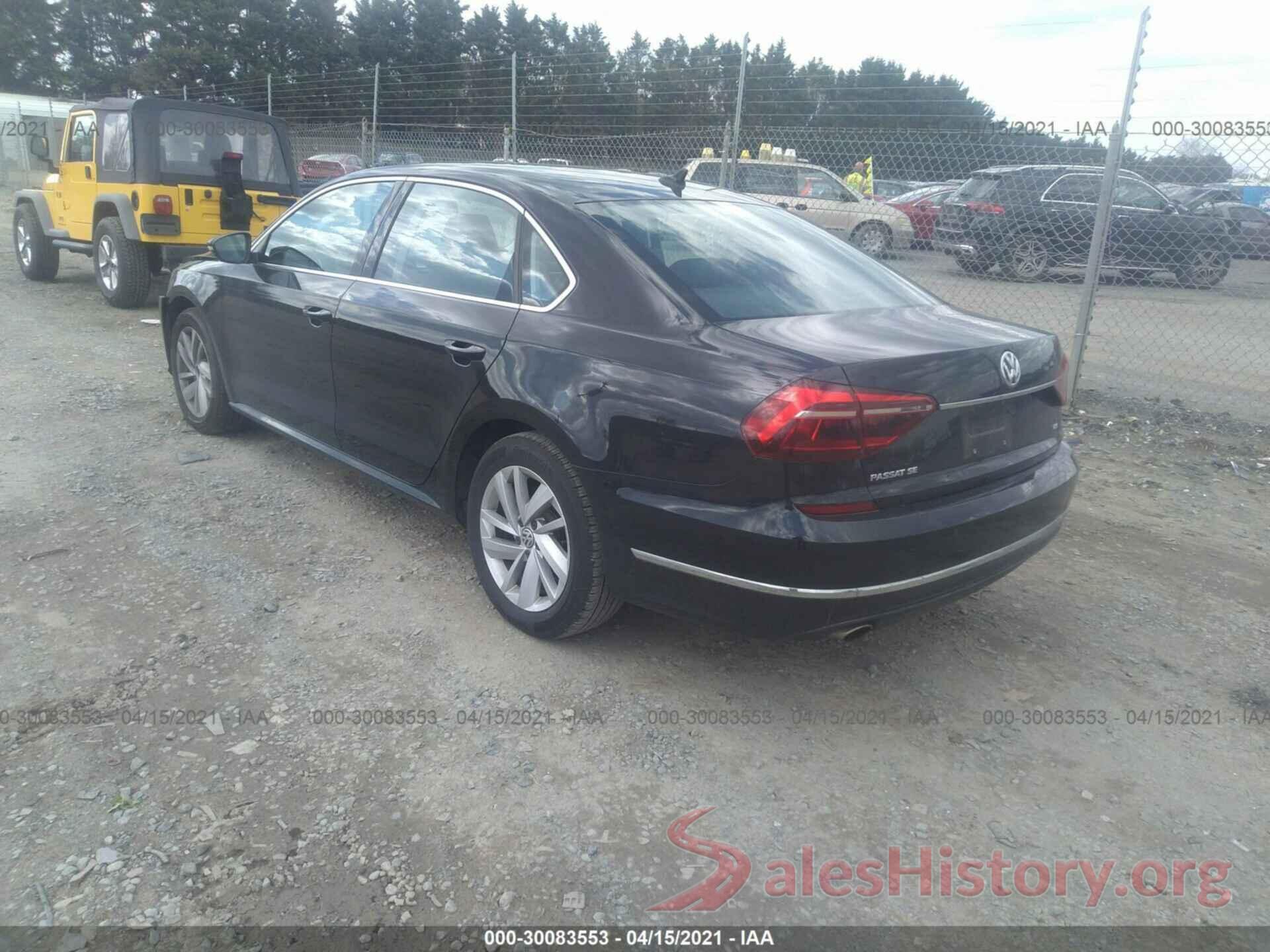 1VWBA7A3XJC023810 2018 VOLKSWAGEN PASSAT