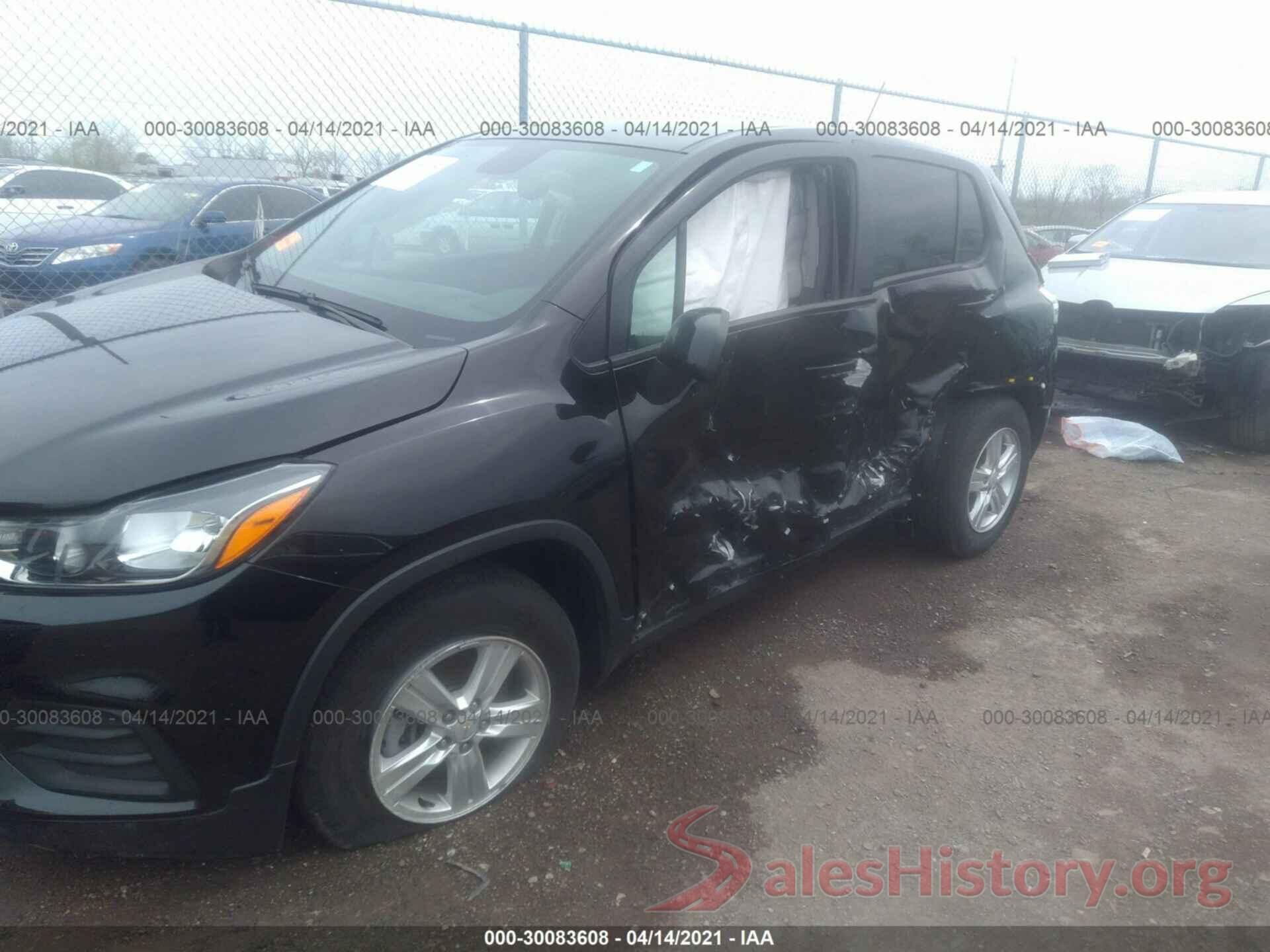 KL7CJKSB2LB086454 2020 CHEVROLET TRAX