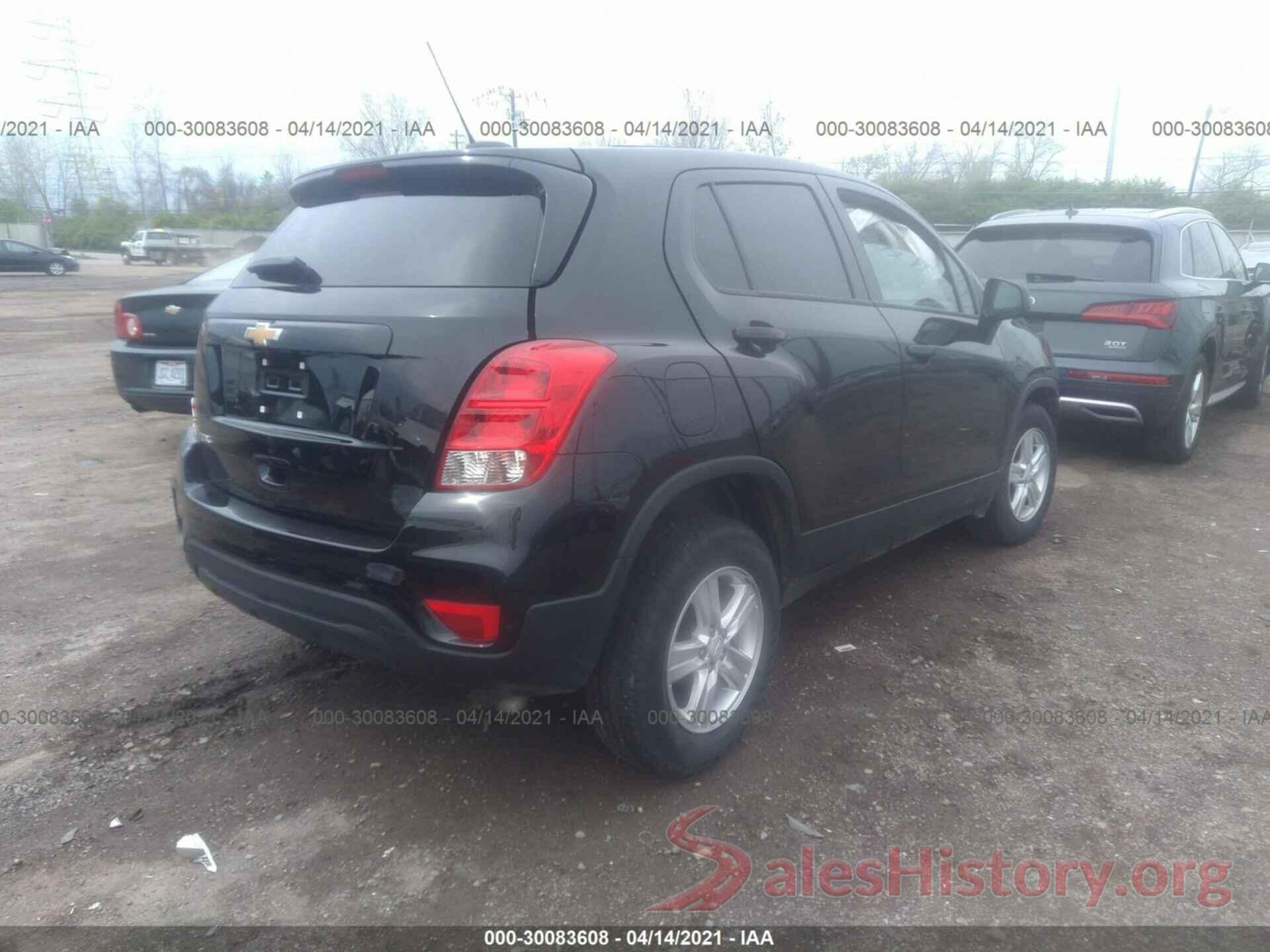 KL7CJKSB2LB086454 2020 CHEVROLET TRAX