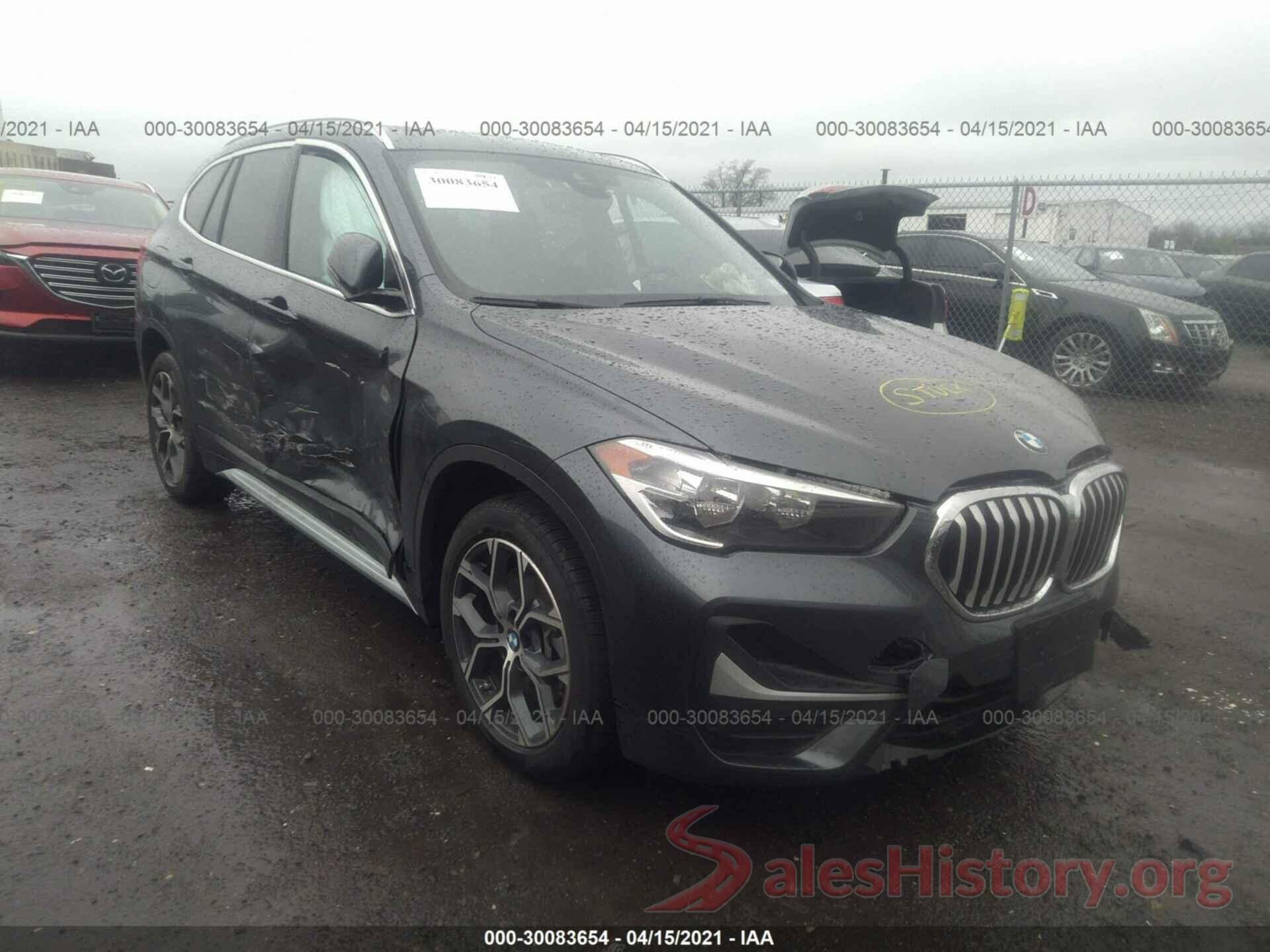 WBXJG9C00M3M75493 2021 BMW X1