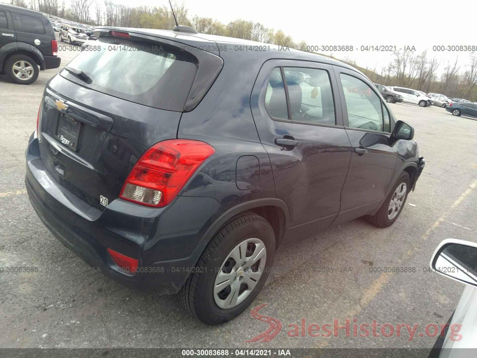 3GNCJKSB0JL346064 2018 CHEVROLET TRAX