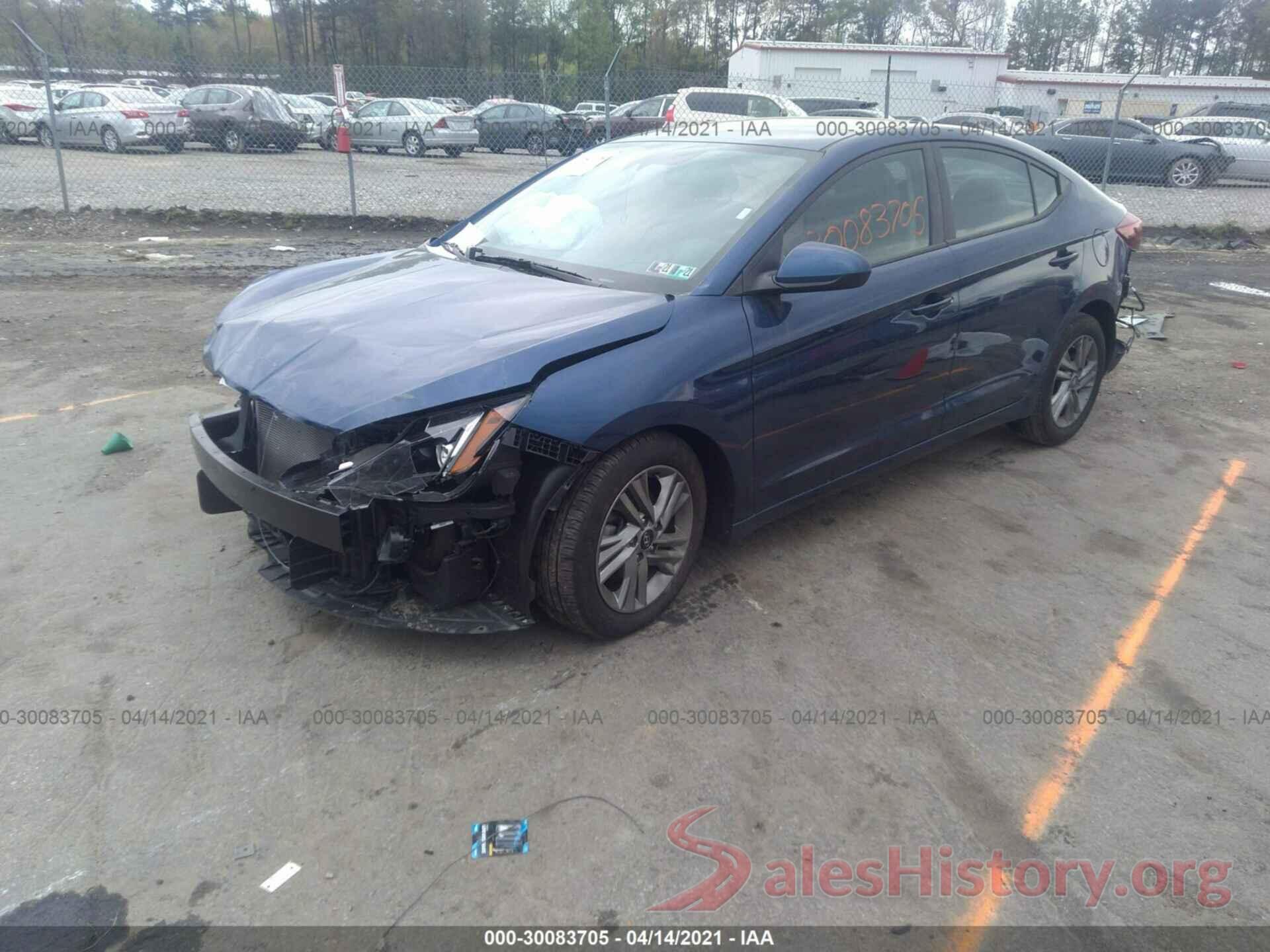 5NPD84LF2LH614718 2020 HYUNDAI ELANTRA