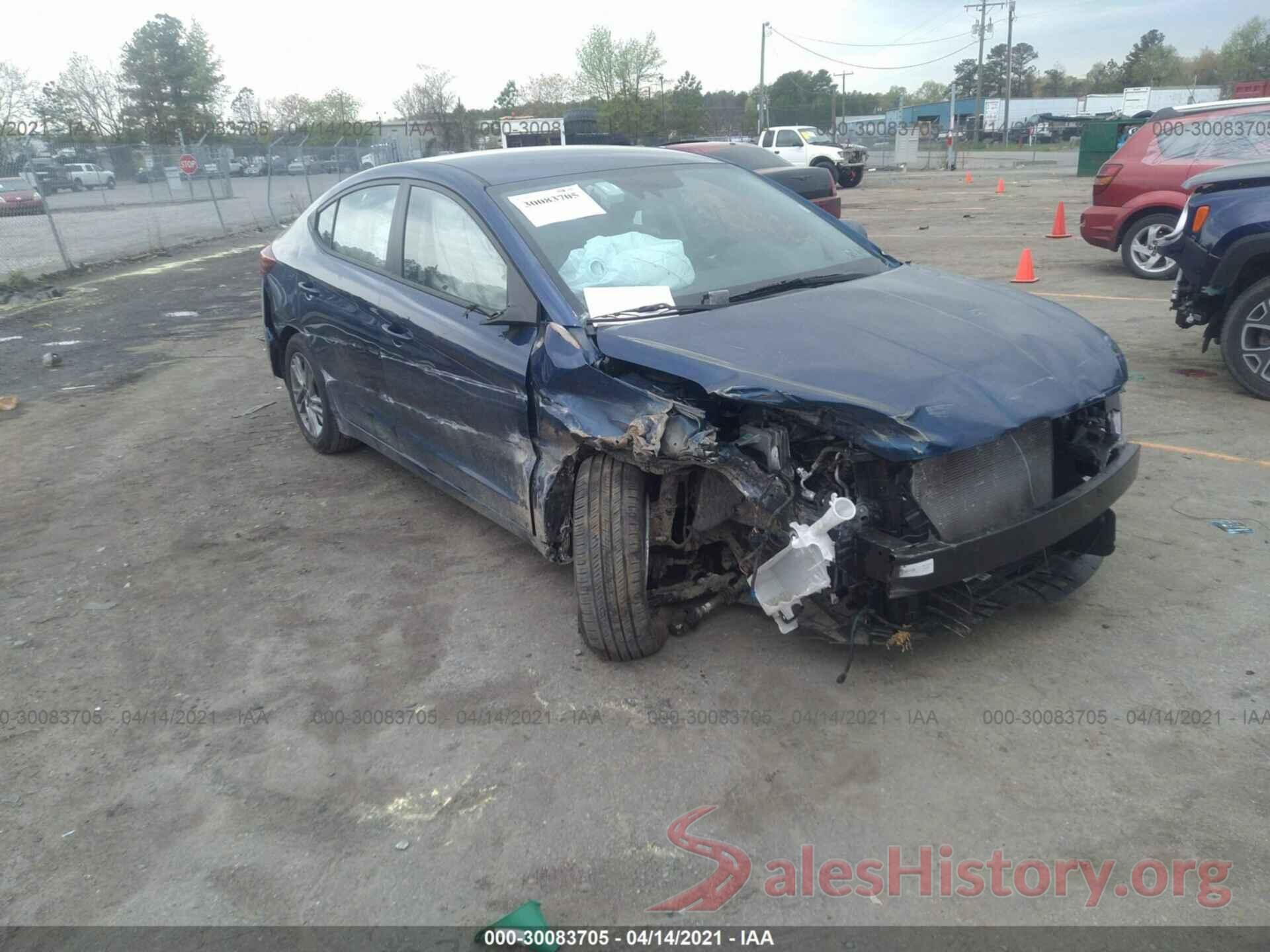 5NPD84LF2LH614718 2020 HYUNDAI ELANTRA