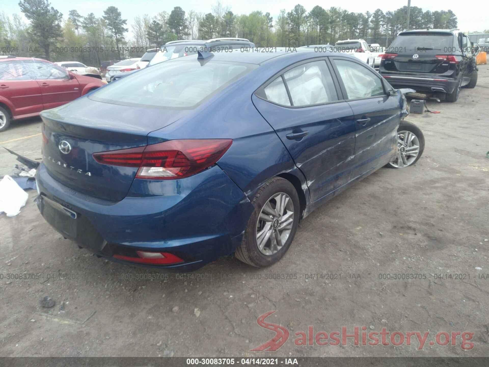 5NPD84LF2LH614718 2020 HYUNDAI ELANTRA