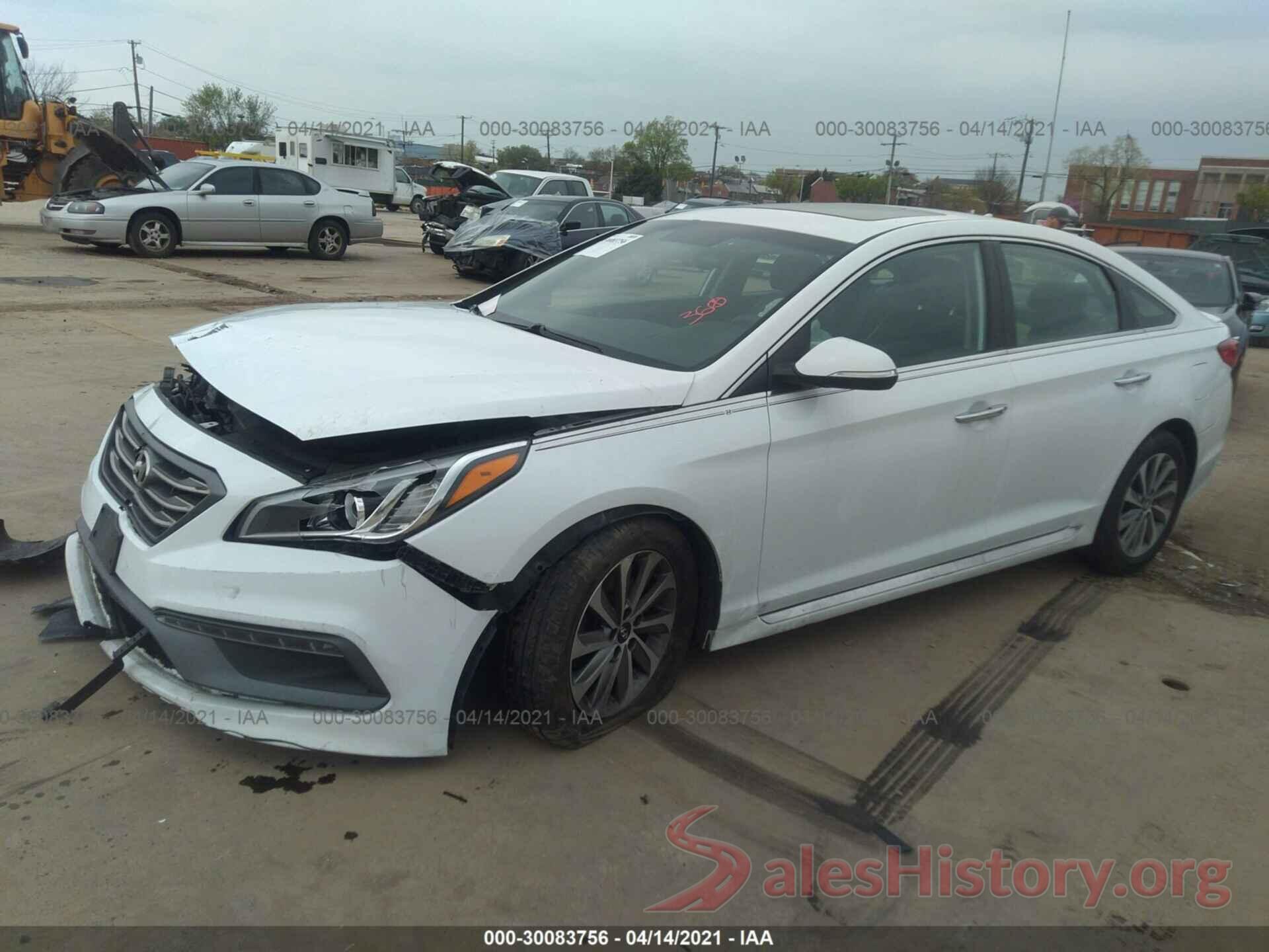 5NPE34AF7HH515020 2017 HYUNDAI SONATA