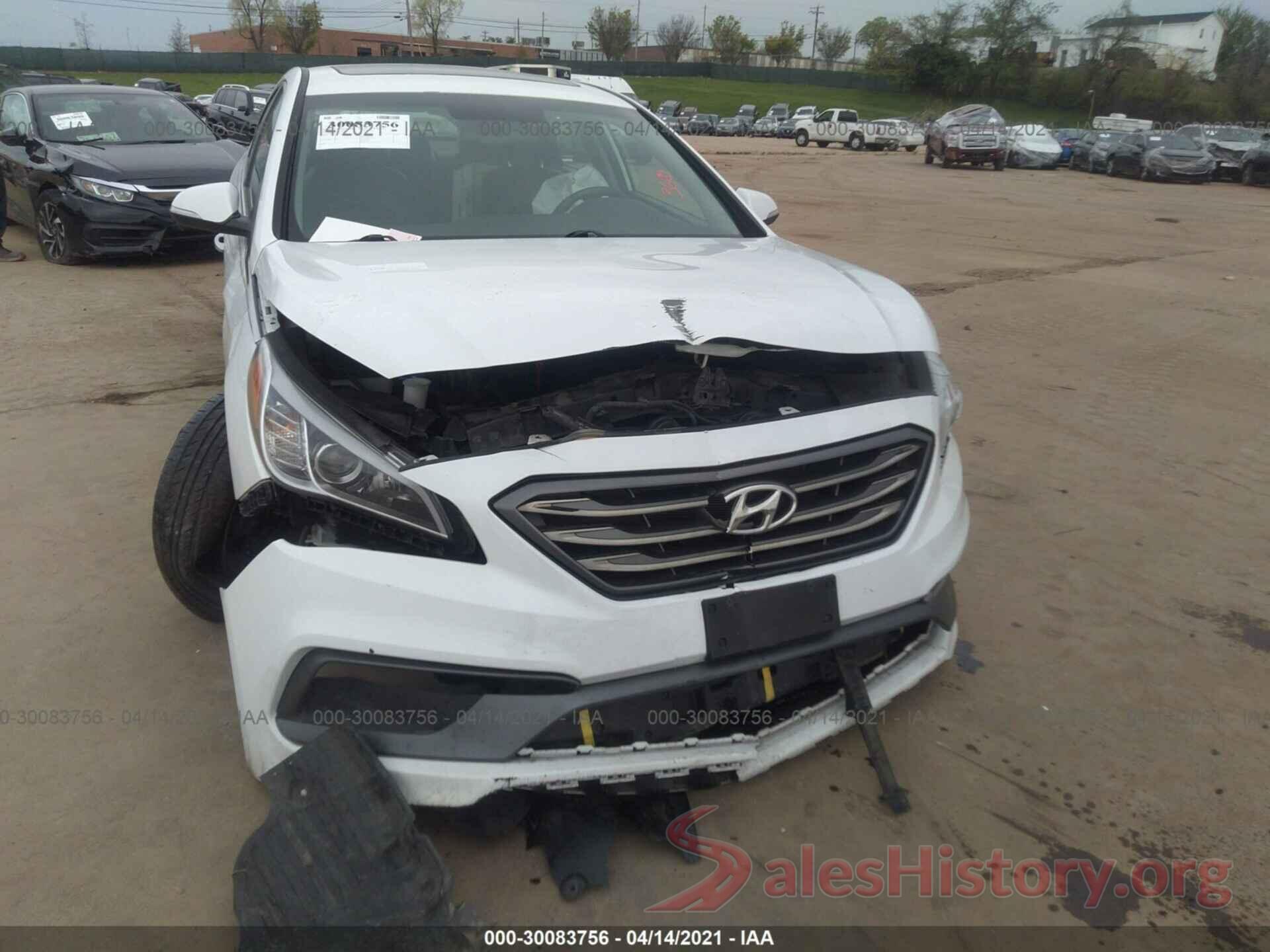 5NPE34AF7HH515020 2017 HYUNDAI SONATA