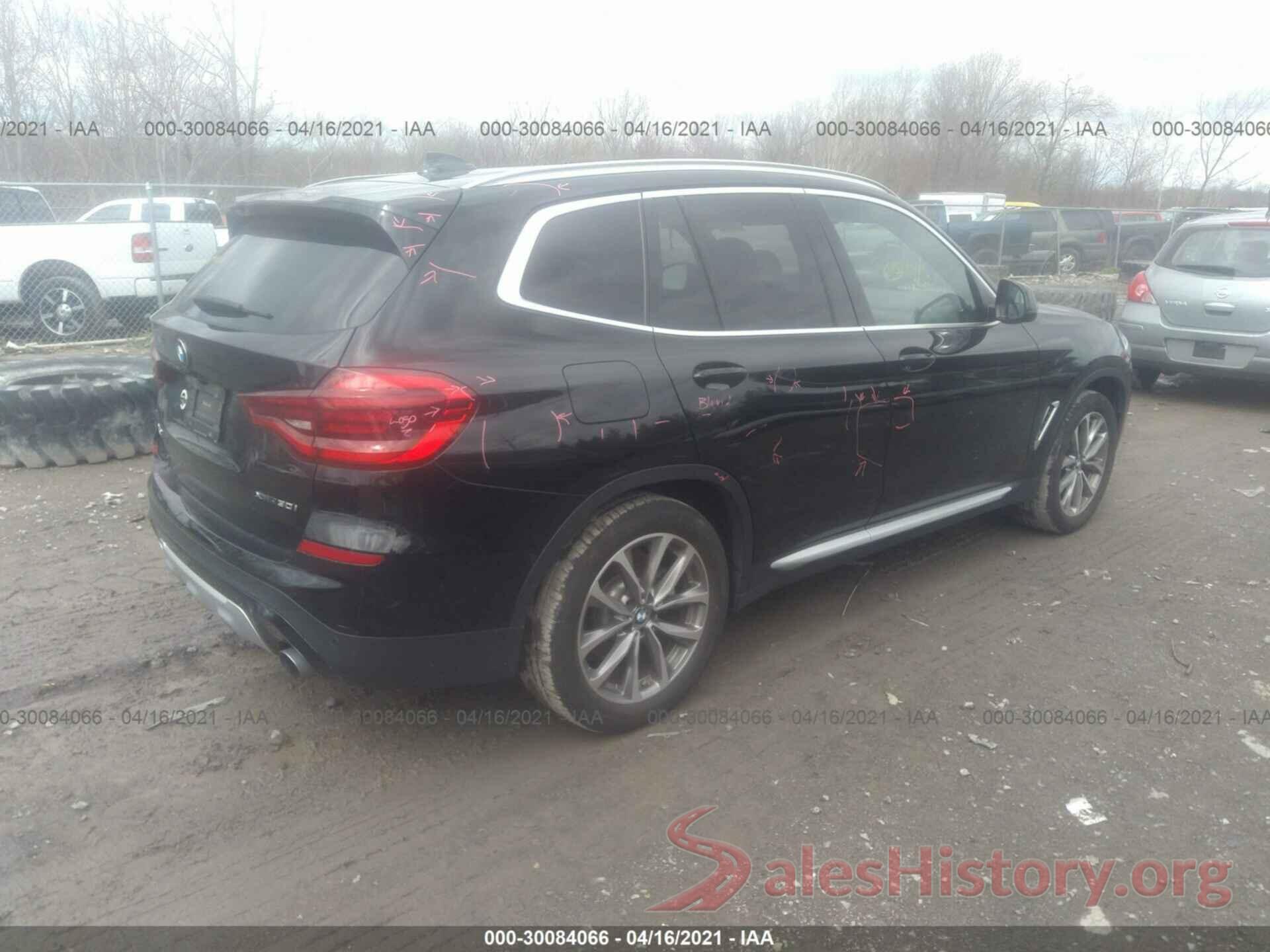 5UXTR9C51KLP85434 2019 BMW X3