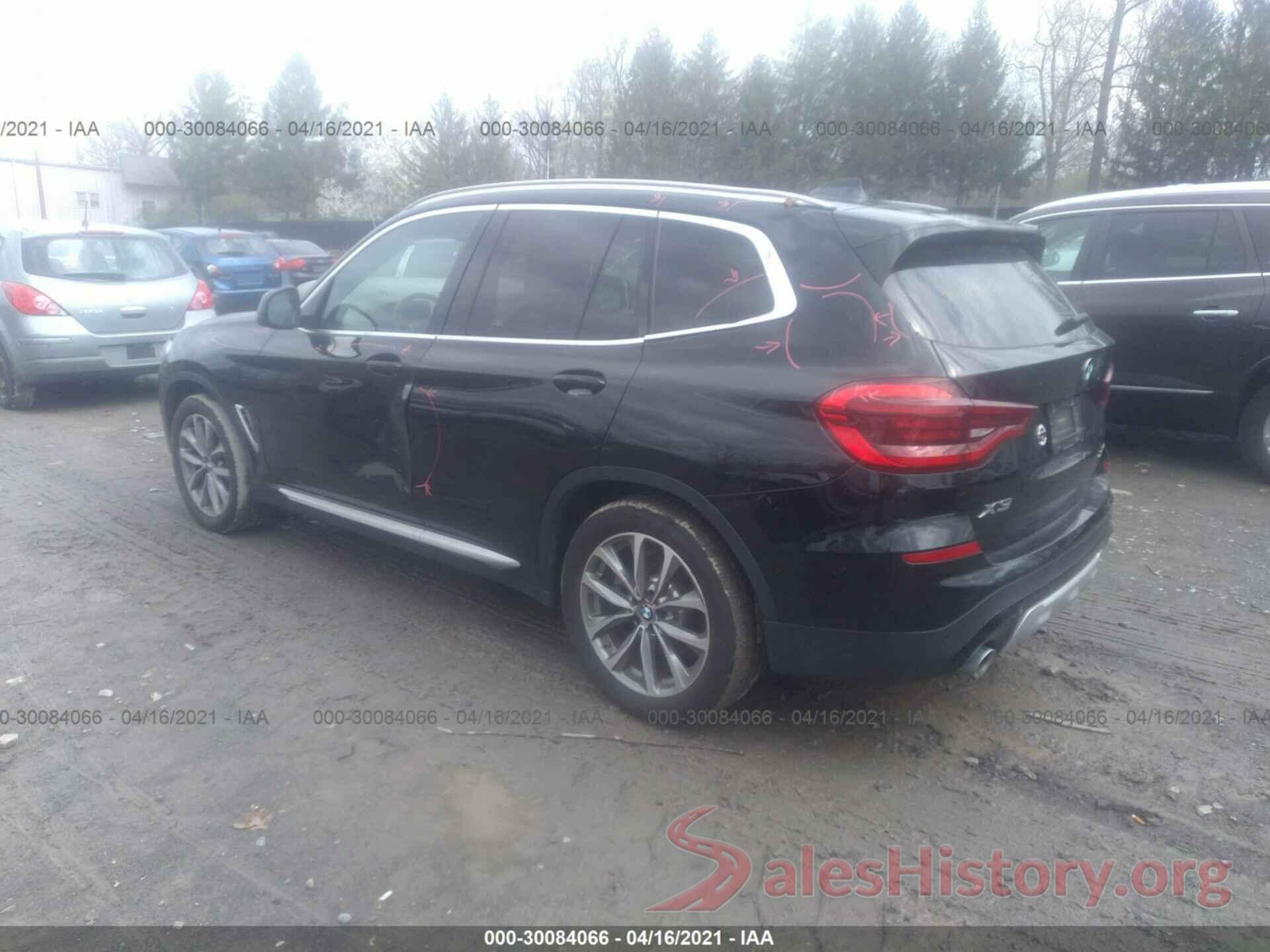 5UXTR9C51KLP85434 2019 BMW X3