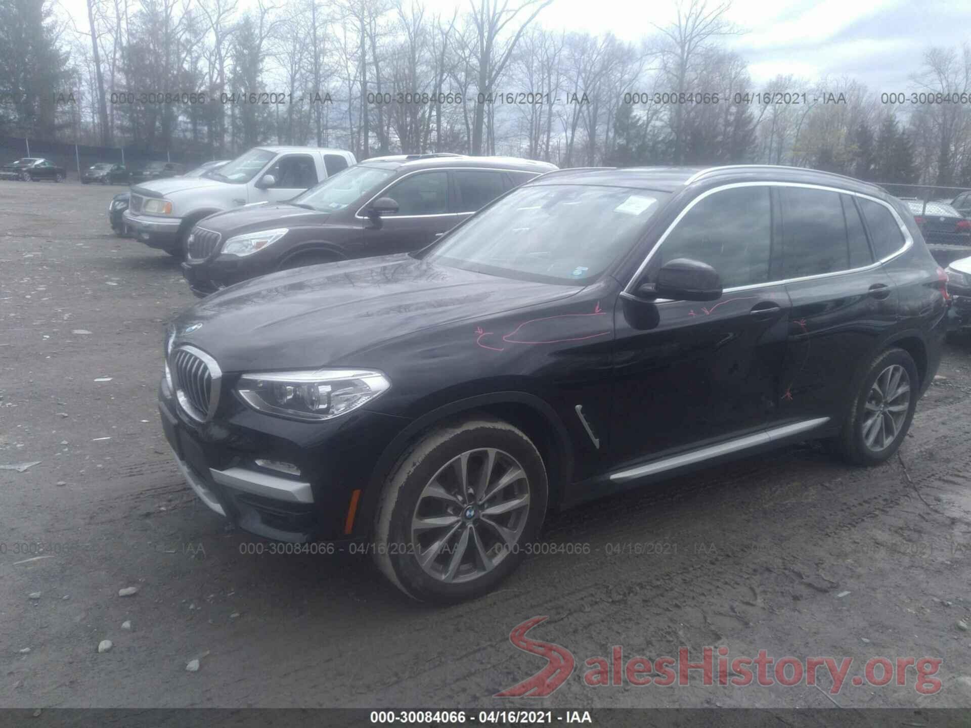 5UXTR9C51KLP85434 2019 BMW X3