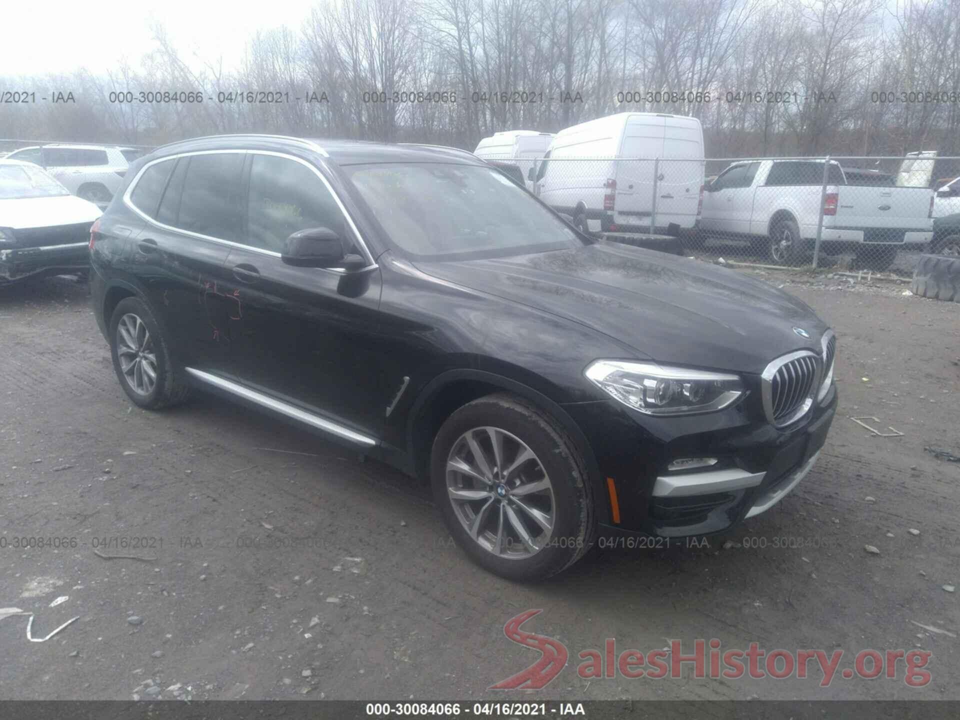 5UXTR9C51KLP85434 2019 BMW X3