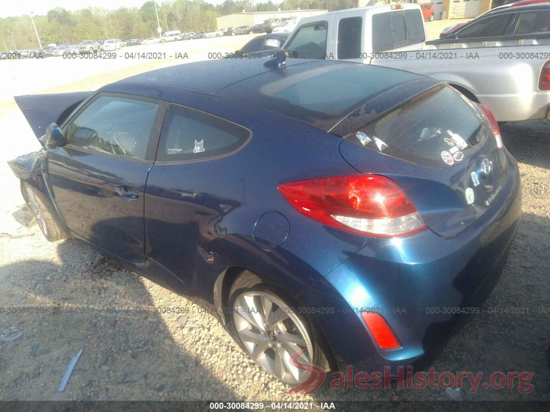 KMHTC6AD8HU322653 2017 HYUNDAI VELOSTER