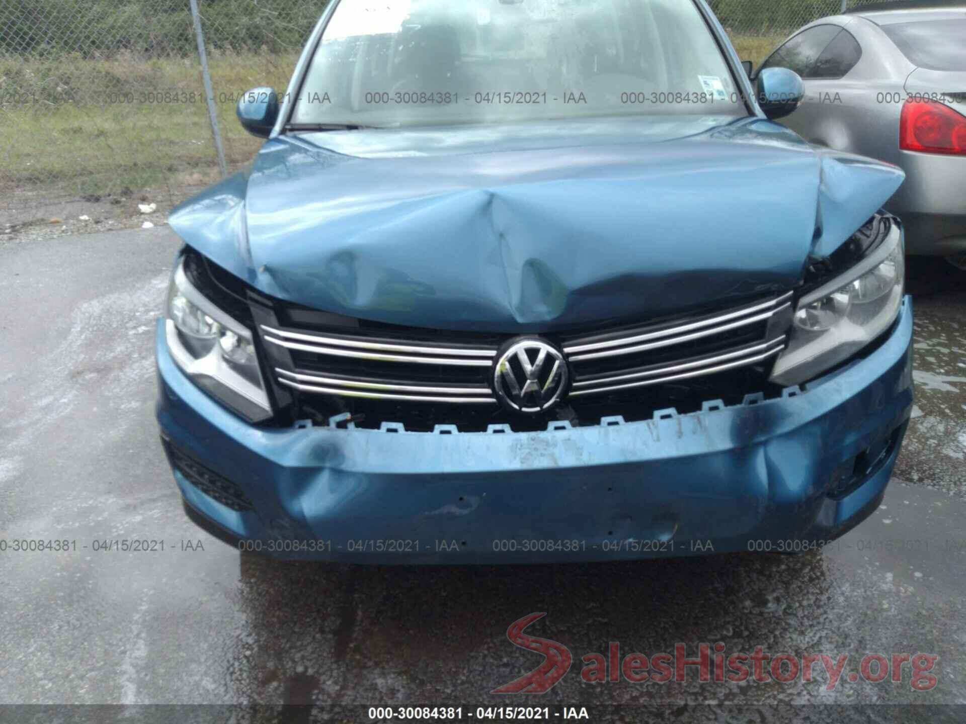 WVGAV7AX6HK029427 2017 VOLKSWAGEN TIGUAN