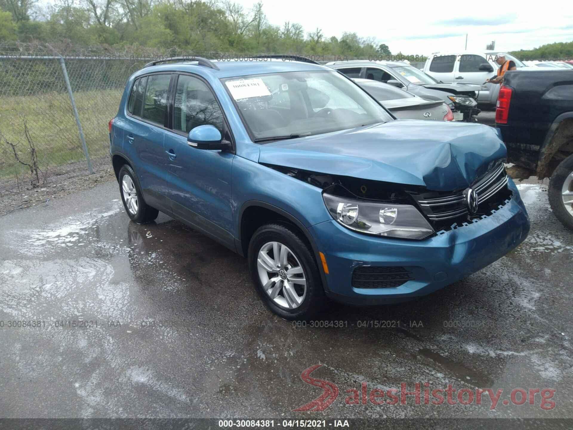 WVGAV7AX6HK029427 2017 VOLKSWAGEN TIGUAN