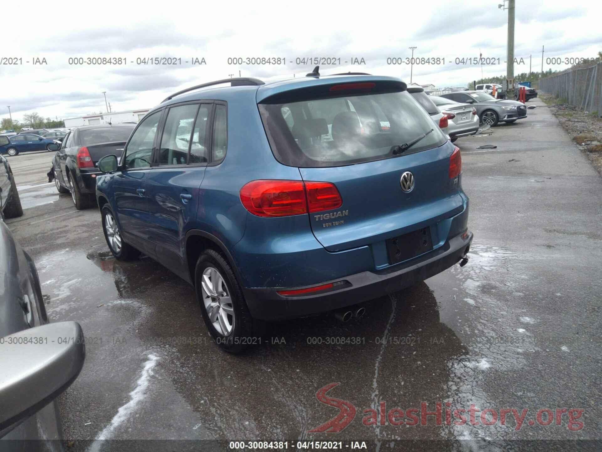 WVGAV7AX6HK029427 2017 VOLKSWAGEN TIGUAN