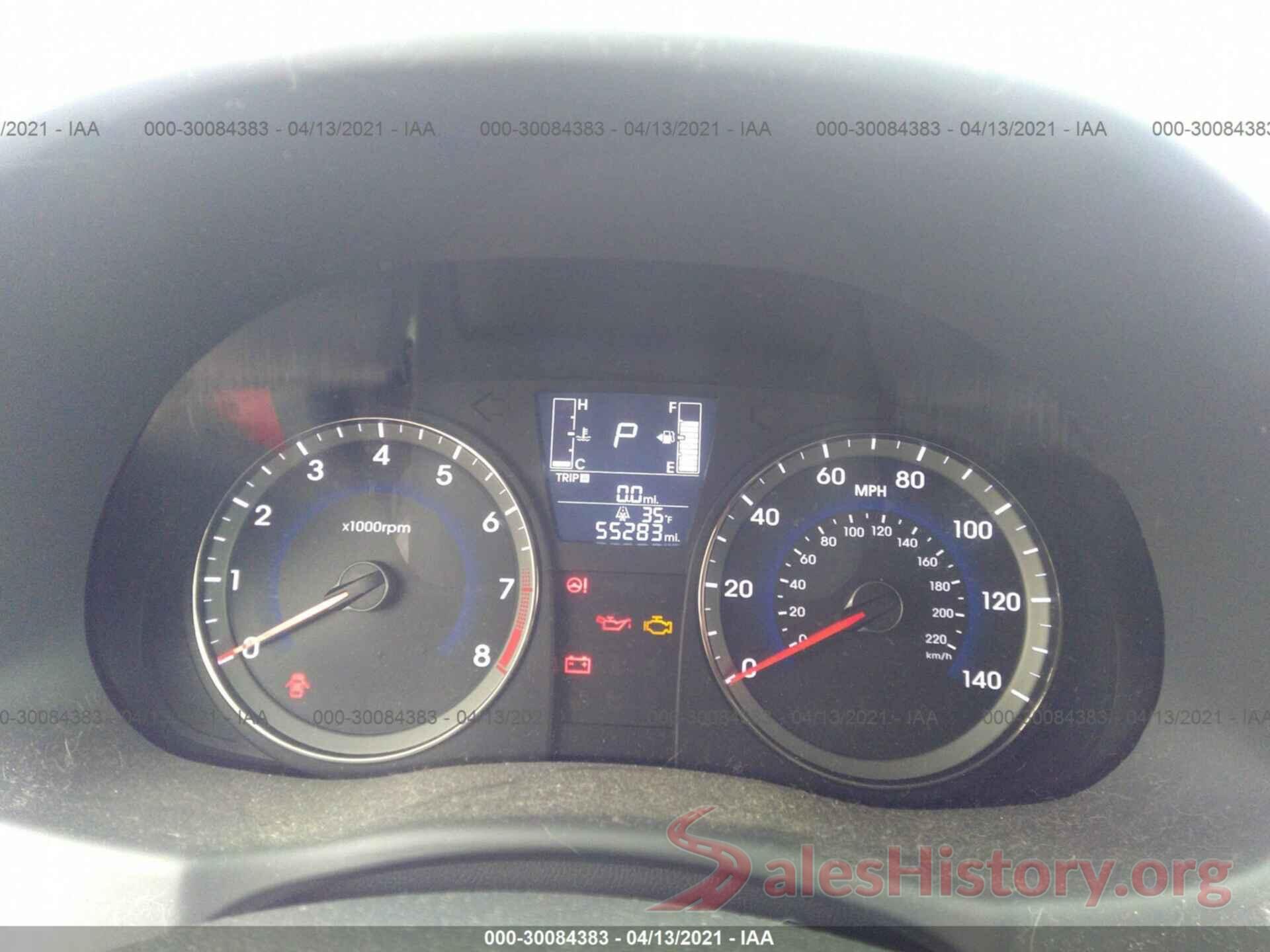 KMHCT4AEXGU106167 2016 HYUNDAI ACCENT