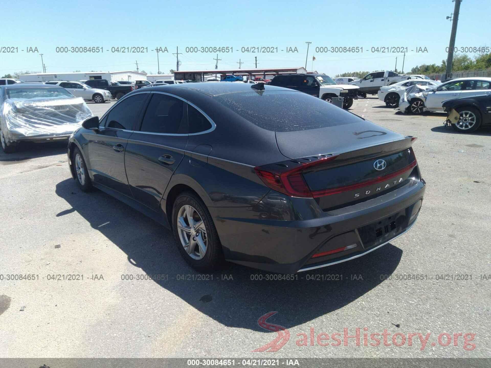 5NPEG4JA5LH051517 2020 HYUNDAI SONATA