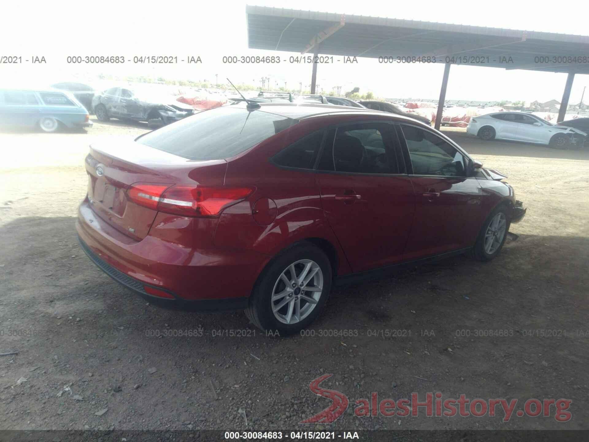 1FADP3F23HL348267 2017 FORD FOCUS