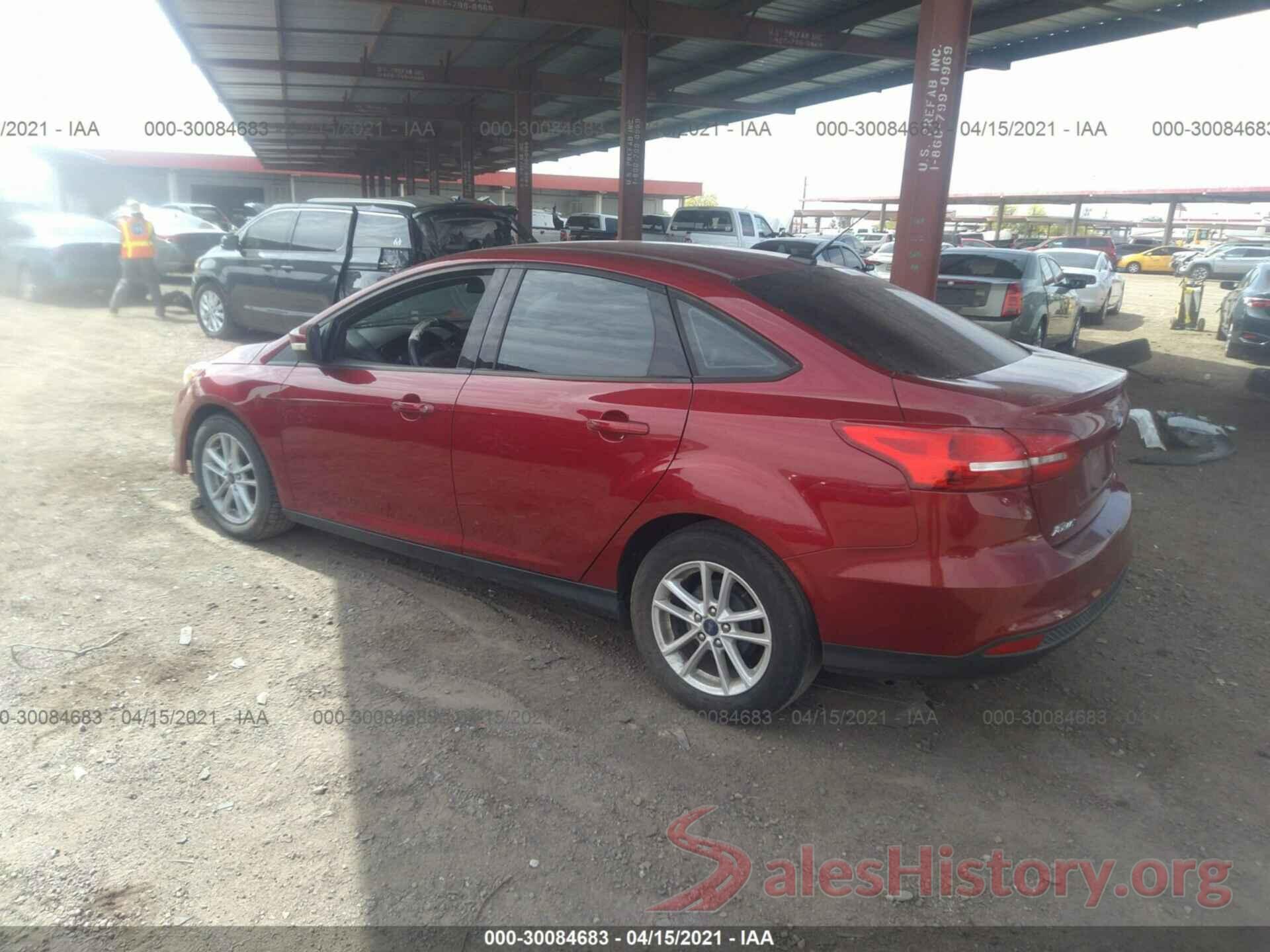 1FADP3F23HL348267 2017 FORD FOCUS