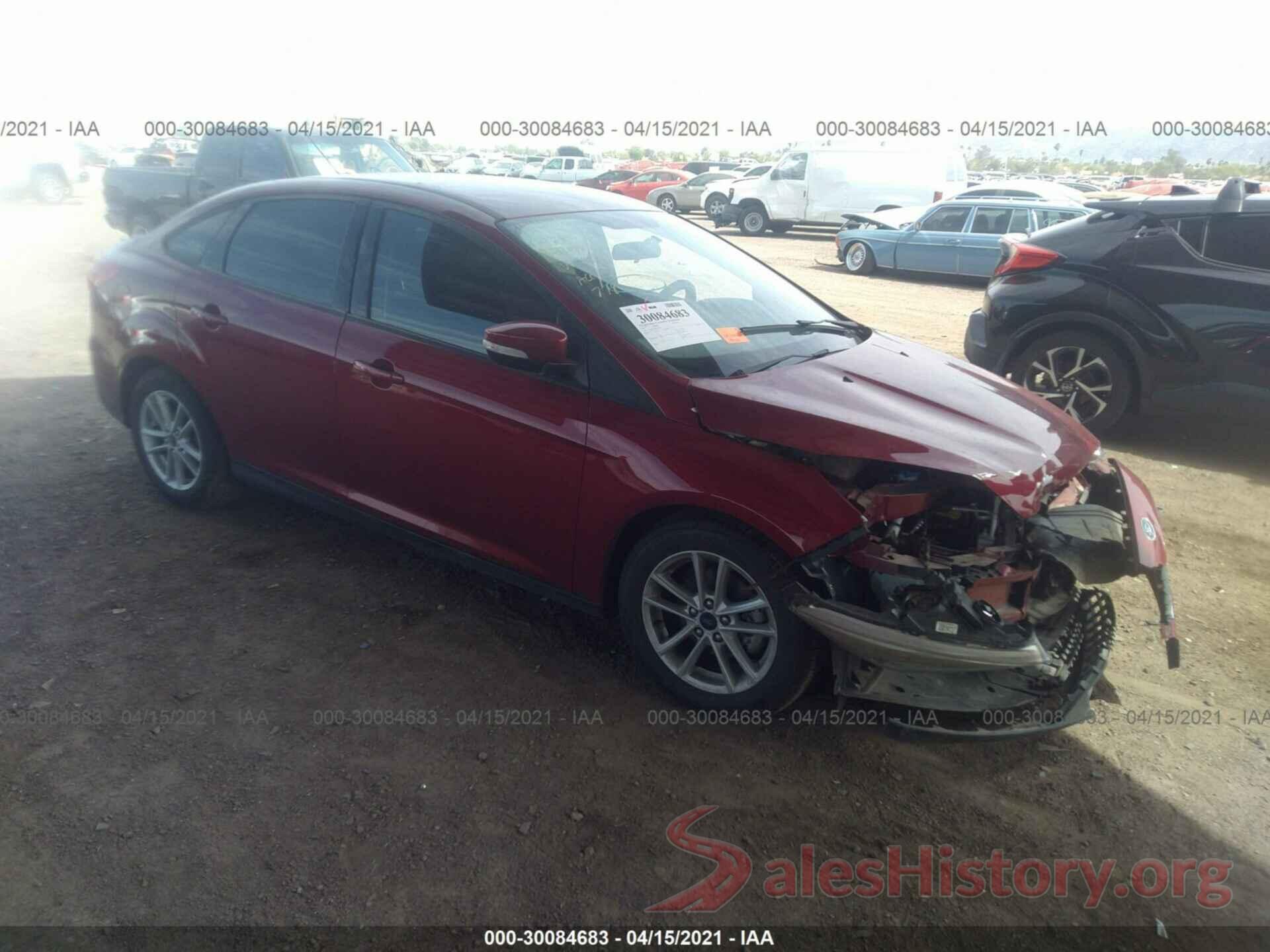 1FADP3F23HL348267 2017 FORD FOCUS