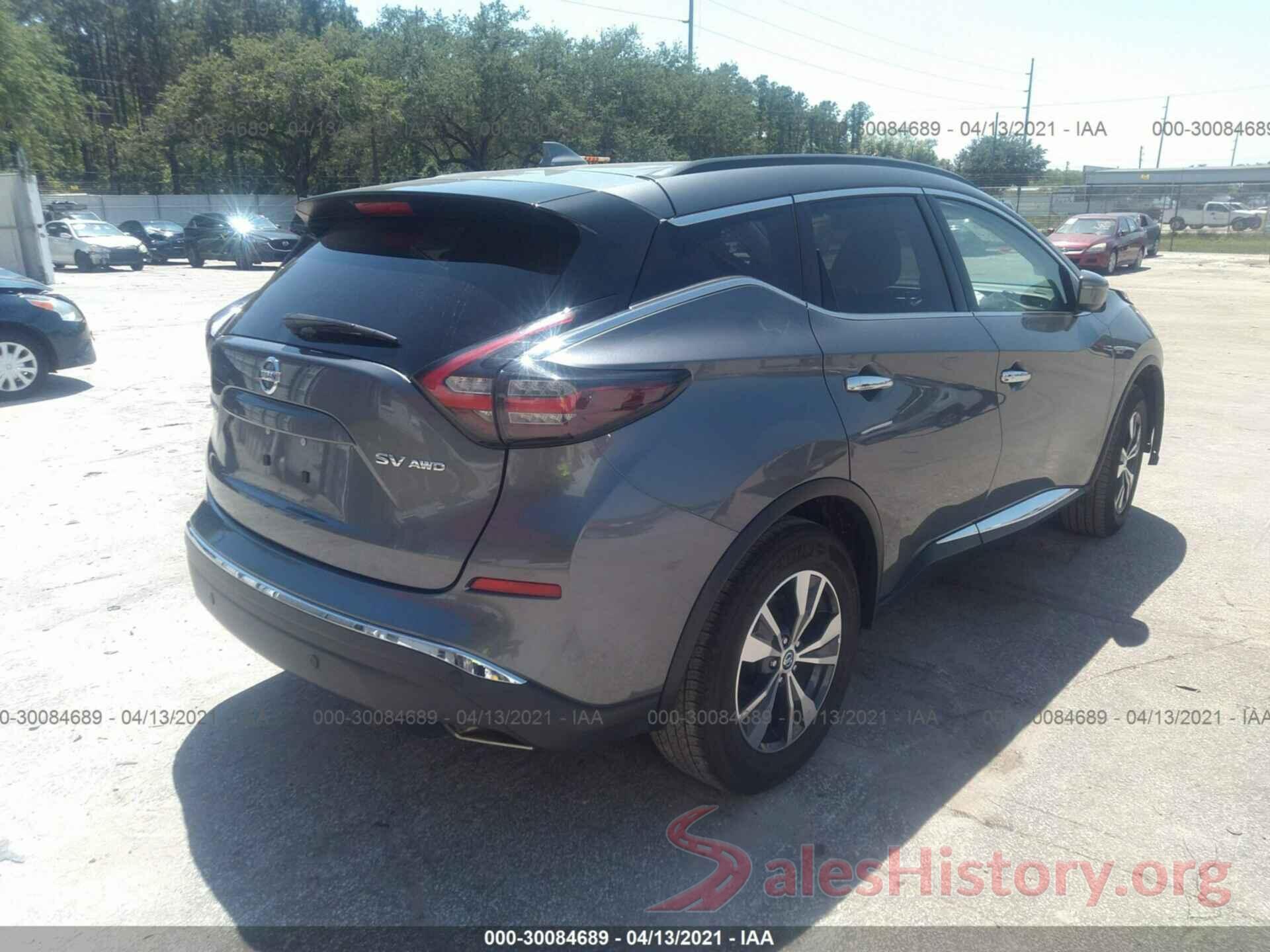 5N1AZ2BS8LN101049 2020 NISSAN MURANO