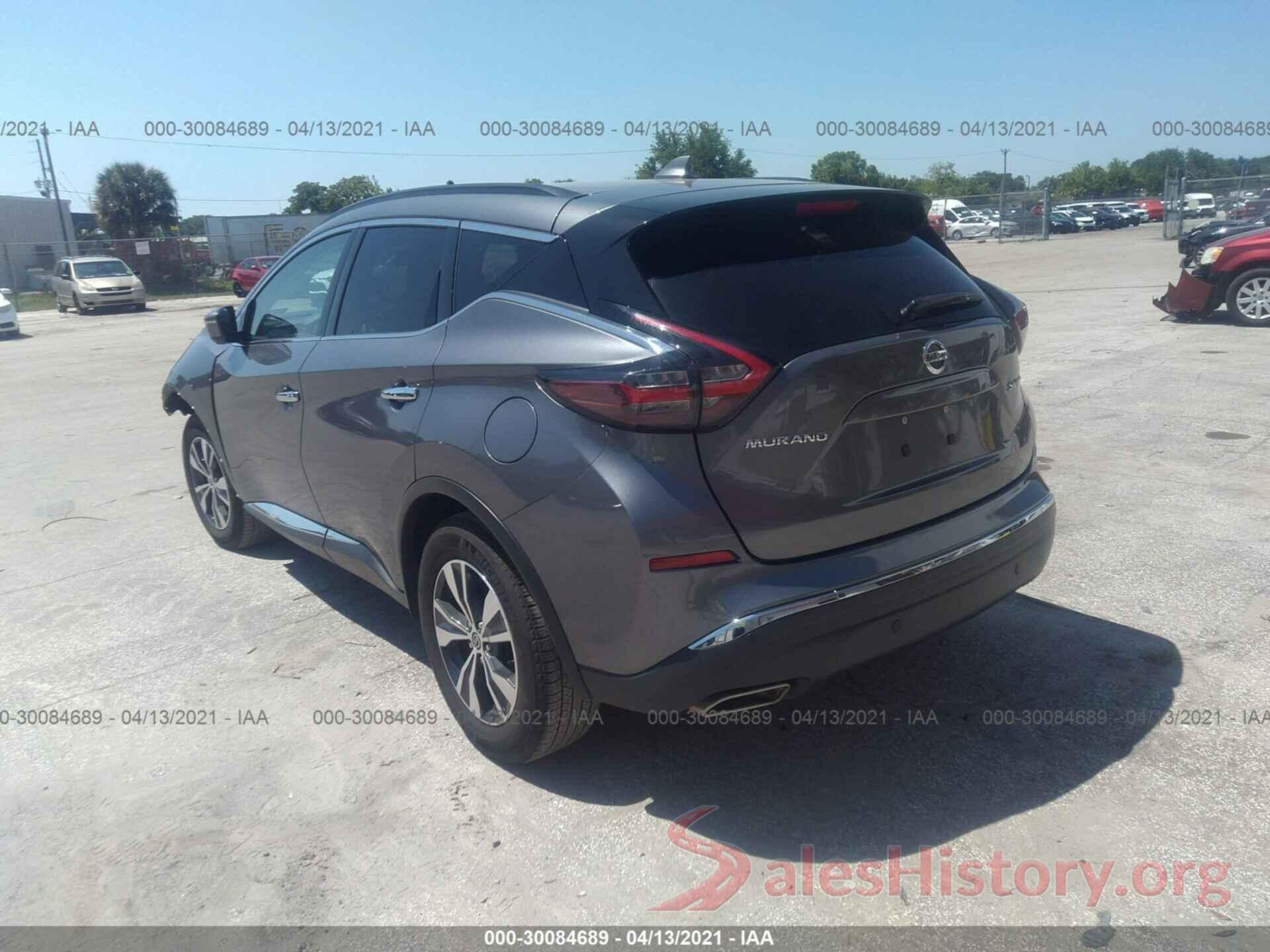 5N1AZ2BS8LN101049 2020 NISSAN MURANO