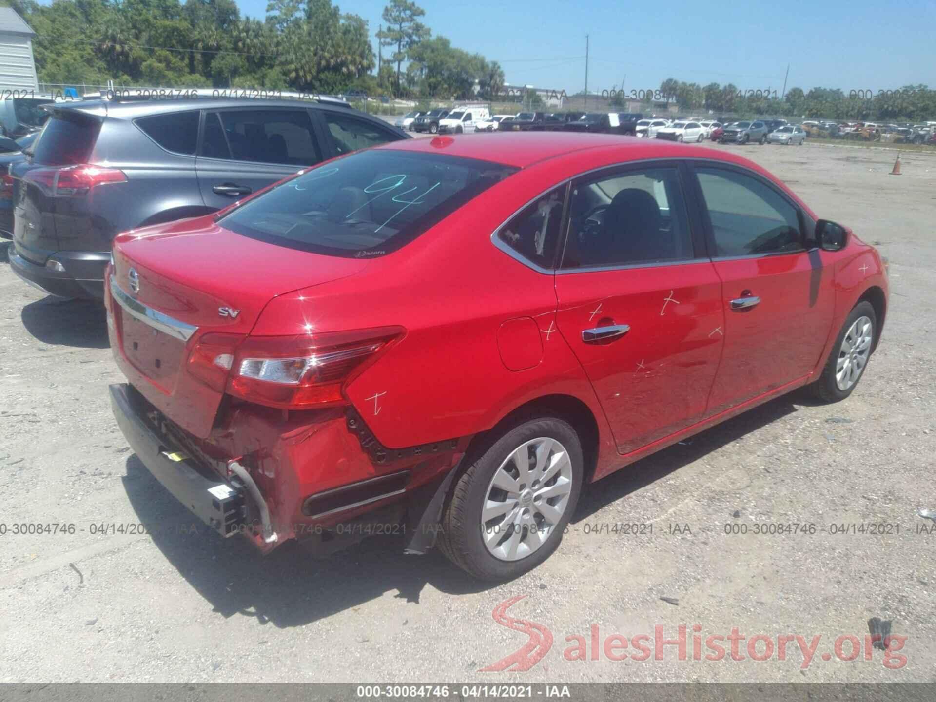 3N1AB7AP5HL684967 2017 NISSAN SENTRA