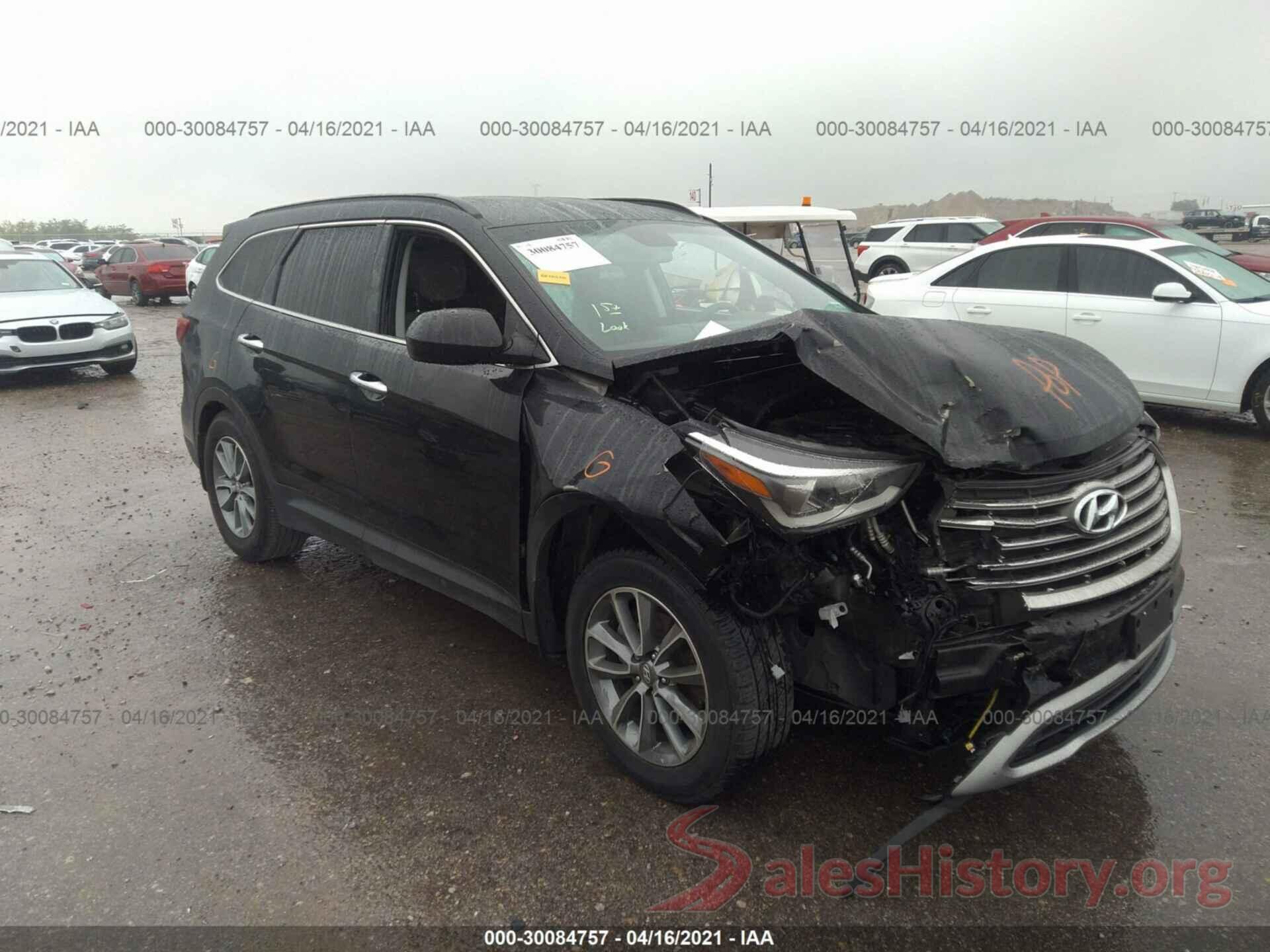 KM8SM4HF9HU254626 2017 HYUNDAI SANTA FE