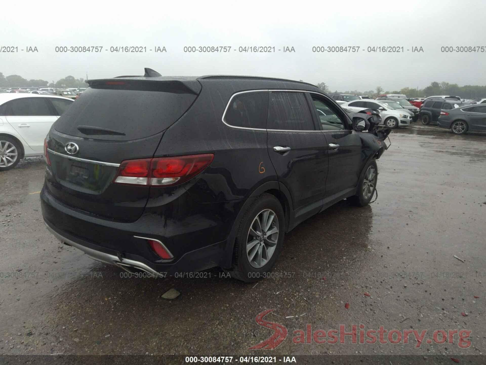 KM8SM4HF9HU254626 2017 HYUNDAI SANTA FE