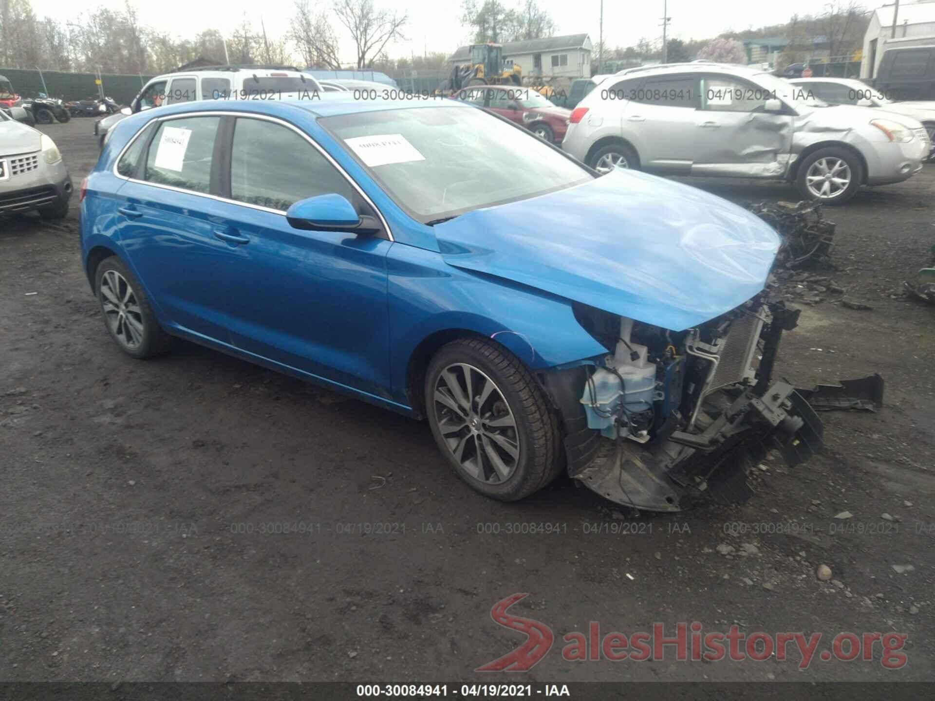 KMHH35LE3JU010123 2018 HYUNDAI ELANTRA GT