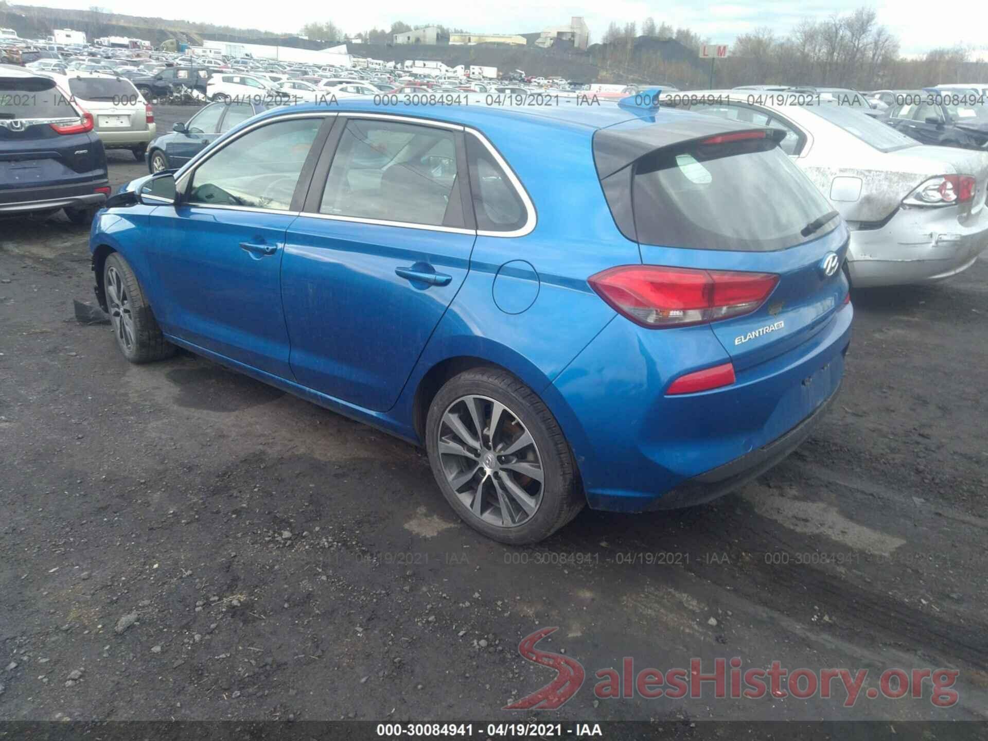 KMHH35LE3JU010123 2018 HYUNDAI ELANTRA GT