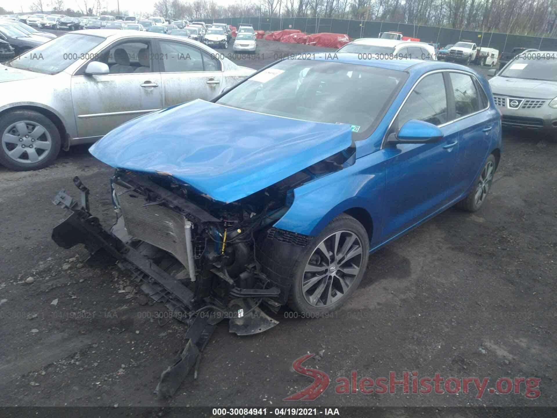 KMHH35LE3JU010123 2018 HYUNDAI ELANTRA GT