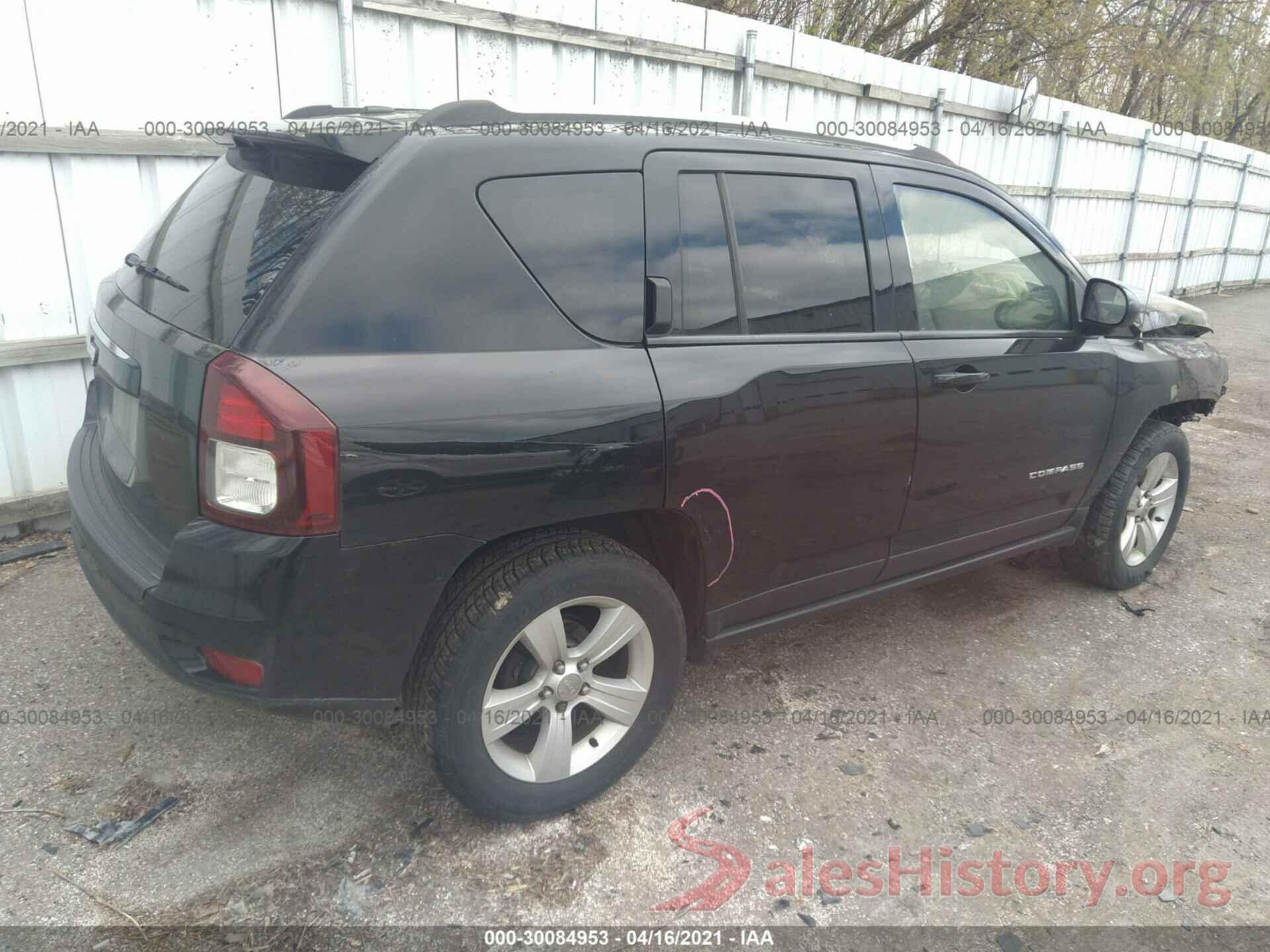 1C4NJDBB4GD631619 2016 JEEP COMPASS