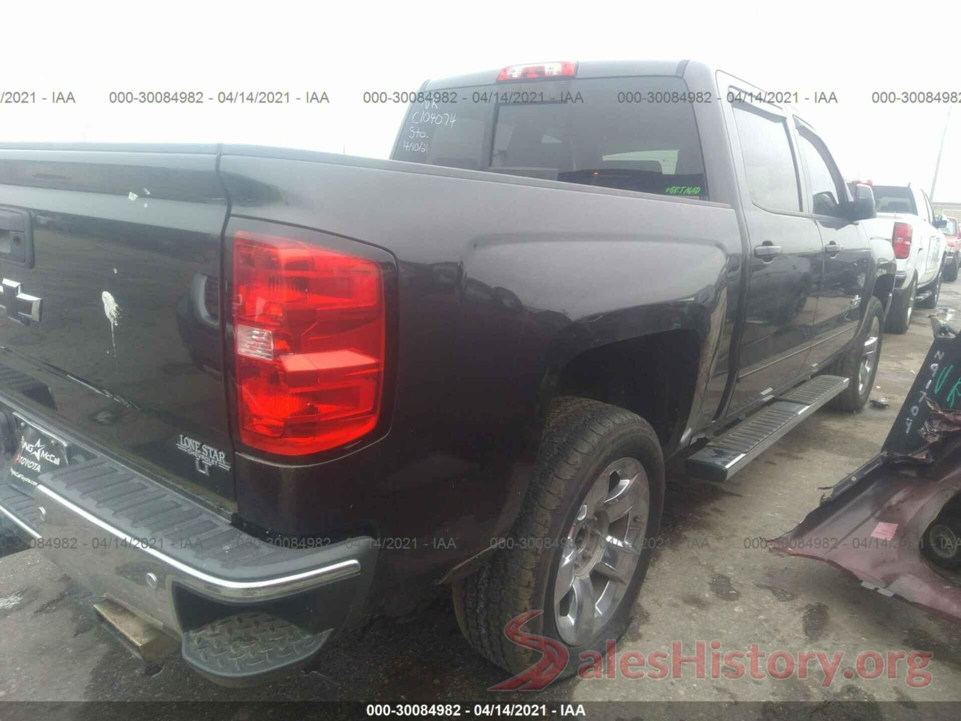 3GCPCREC2GG148704 2016 CHEVROLET SILVERADO 1500